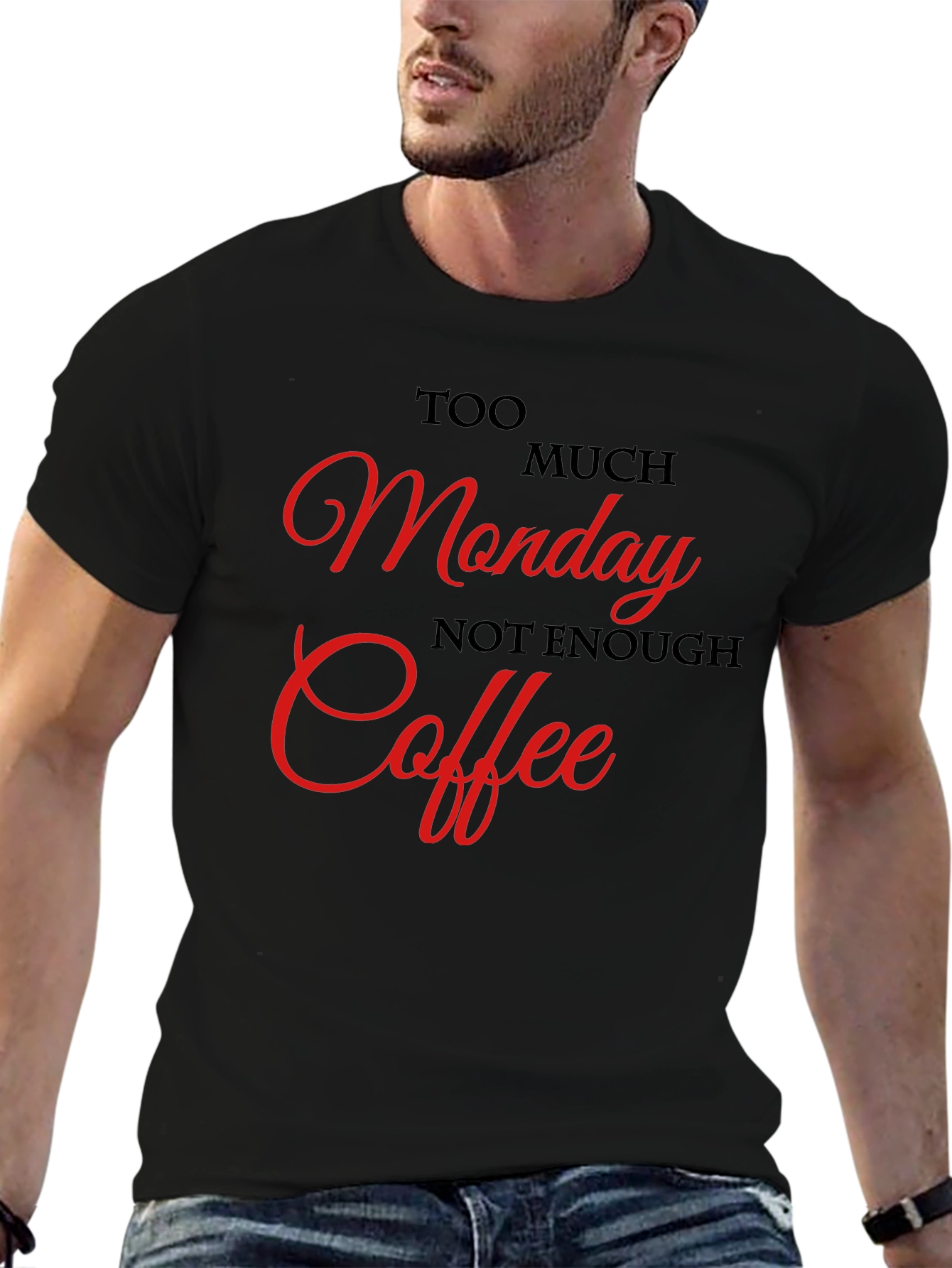 Funny Monday Coffee T-Shirt