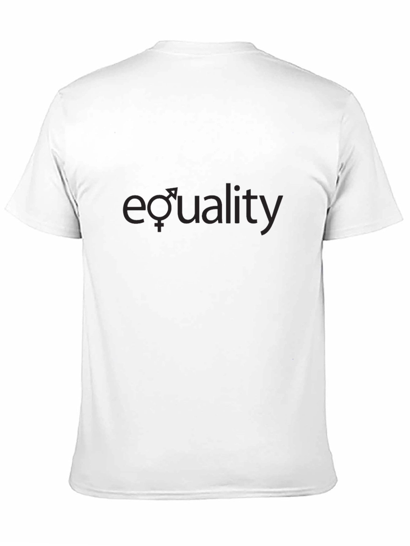 Equality Symbol Black T-Shirt - Gender Neutral