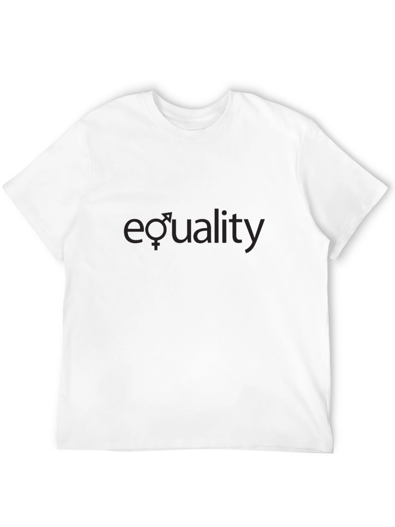 Equality Symbol Black T-Shirt - Gender Neutral