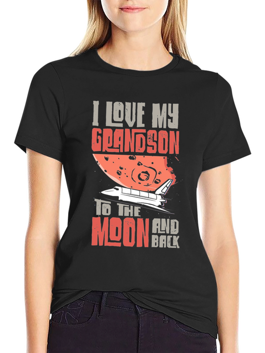 I Love My Grandson to the Moon and Back T-Shirt