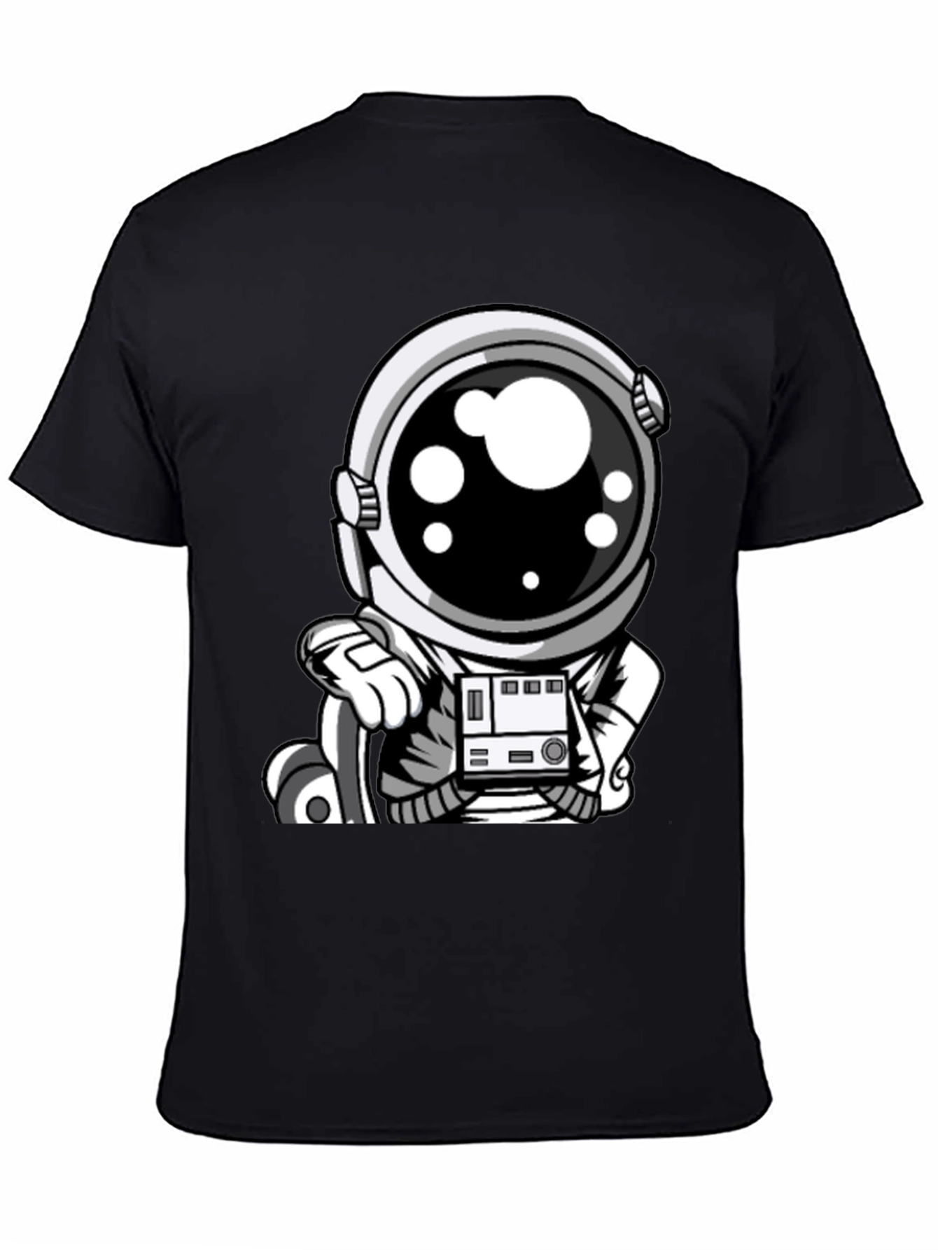 Astronaut Graphic Tee - Cool Space Design