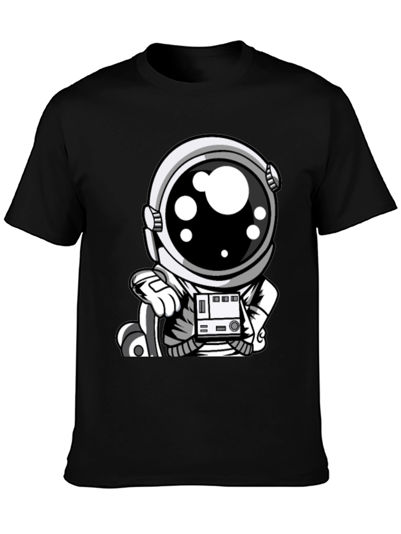 Astronaut Graphic Tee - Cool Space Design