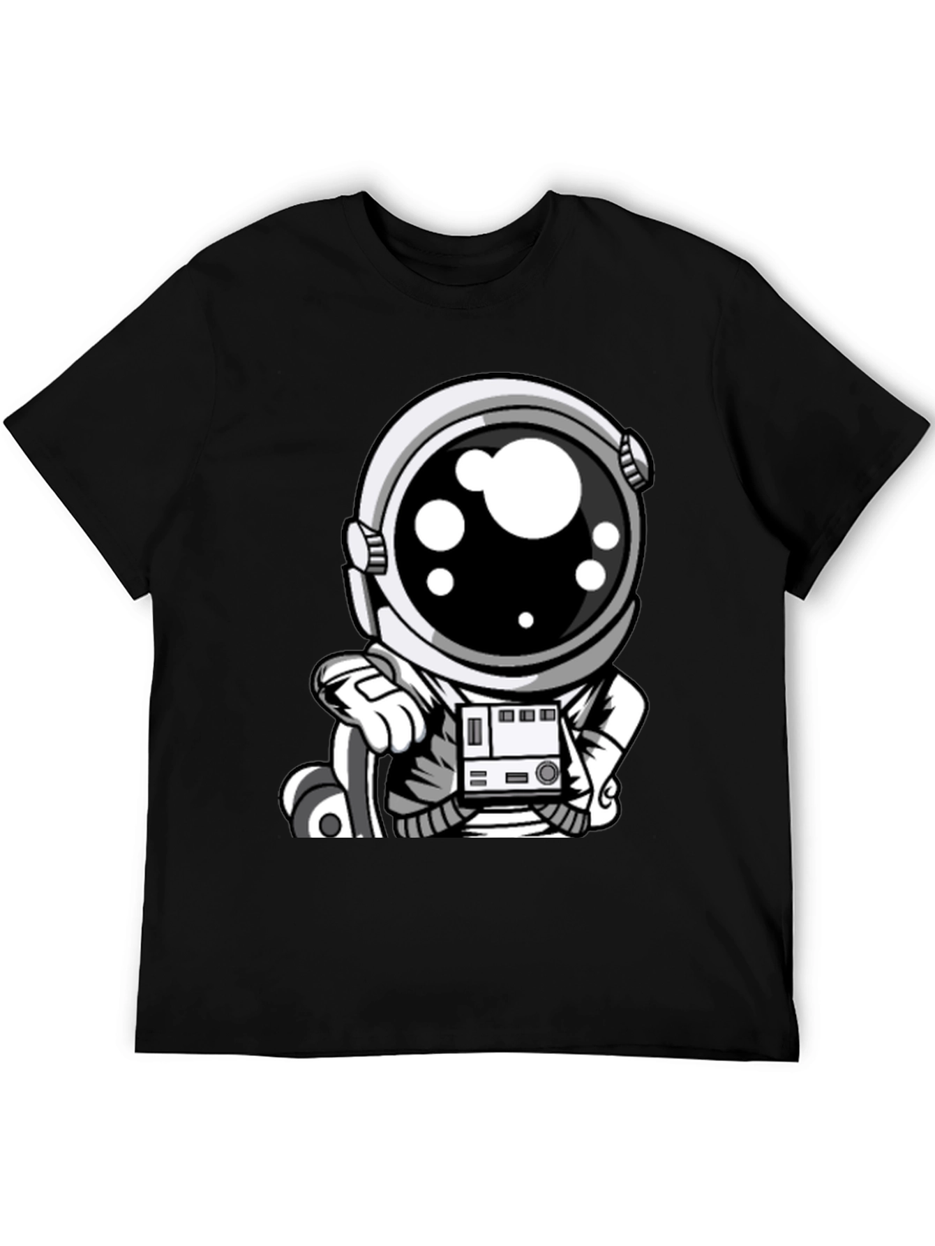 Astronaut Graphic Tee - Cool Space Design