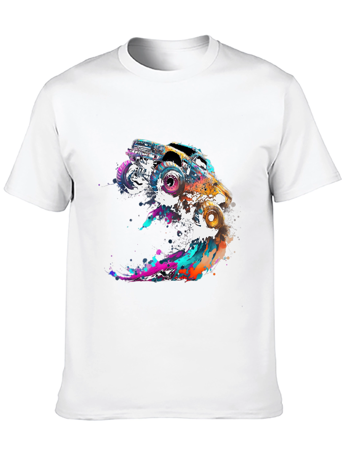 Monster Truck Splash T-Shirt