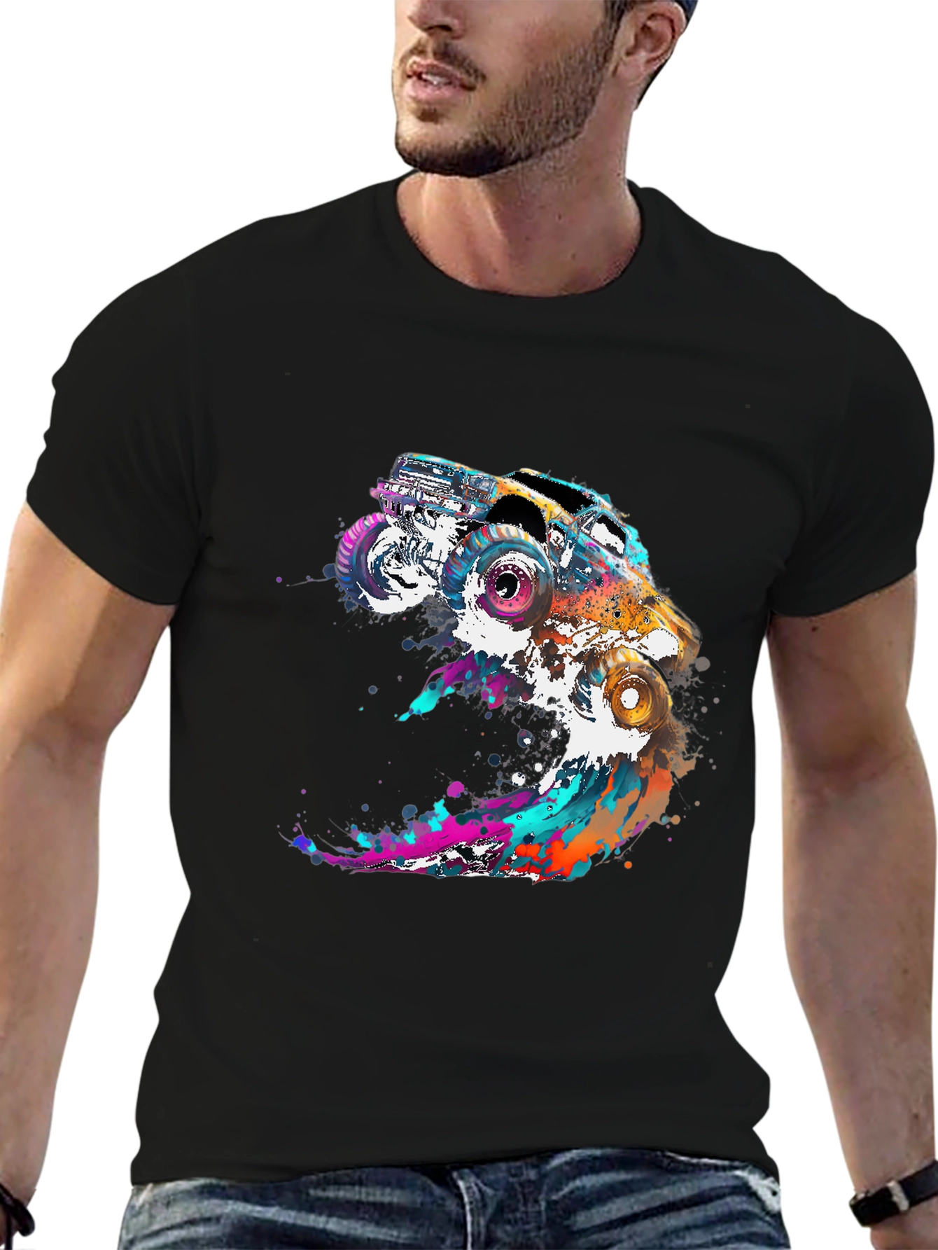 Monster Truck Splash T-Shirt