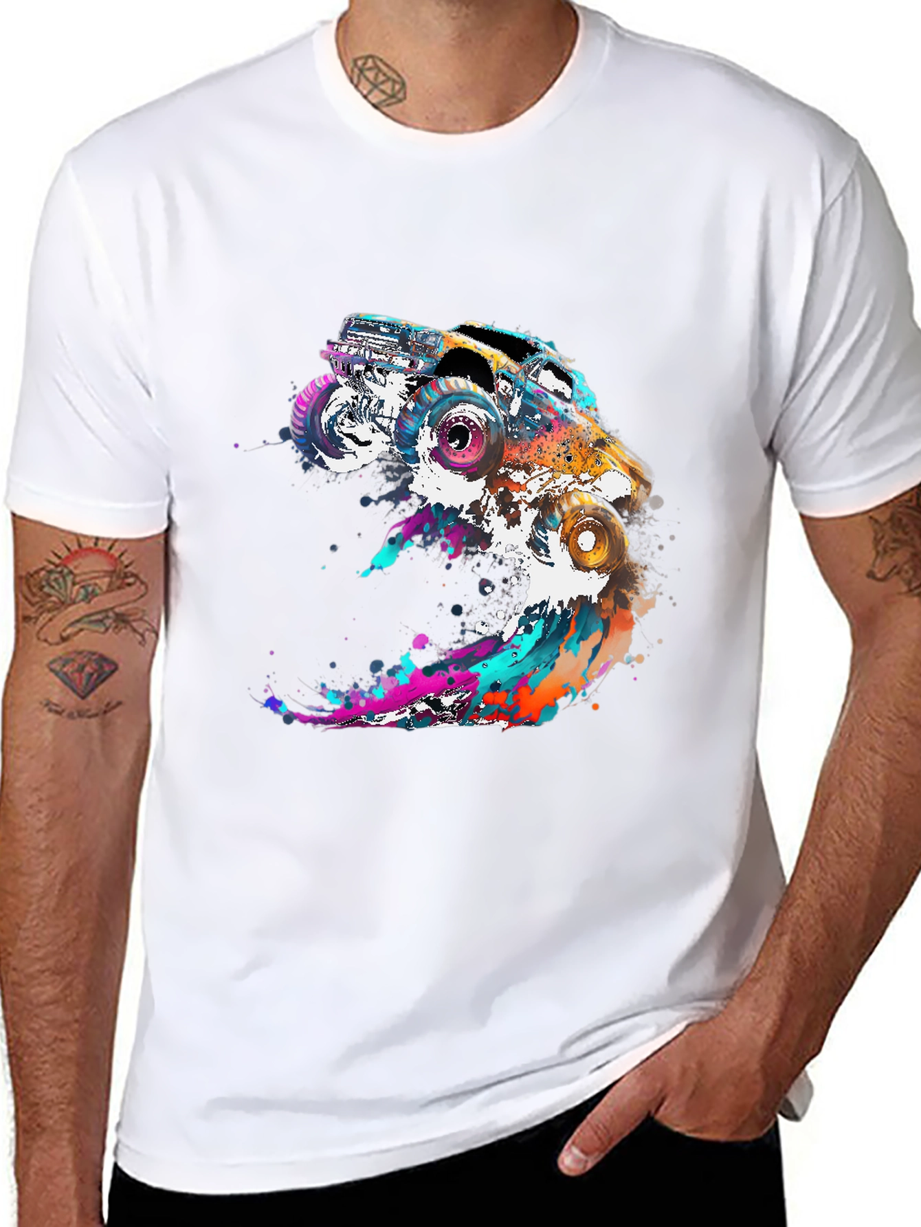Monster Truck Splash T-Shirt