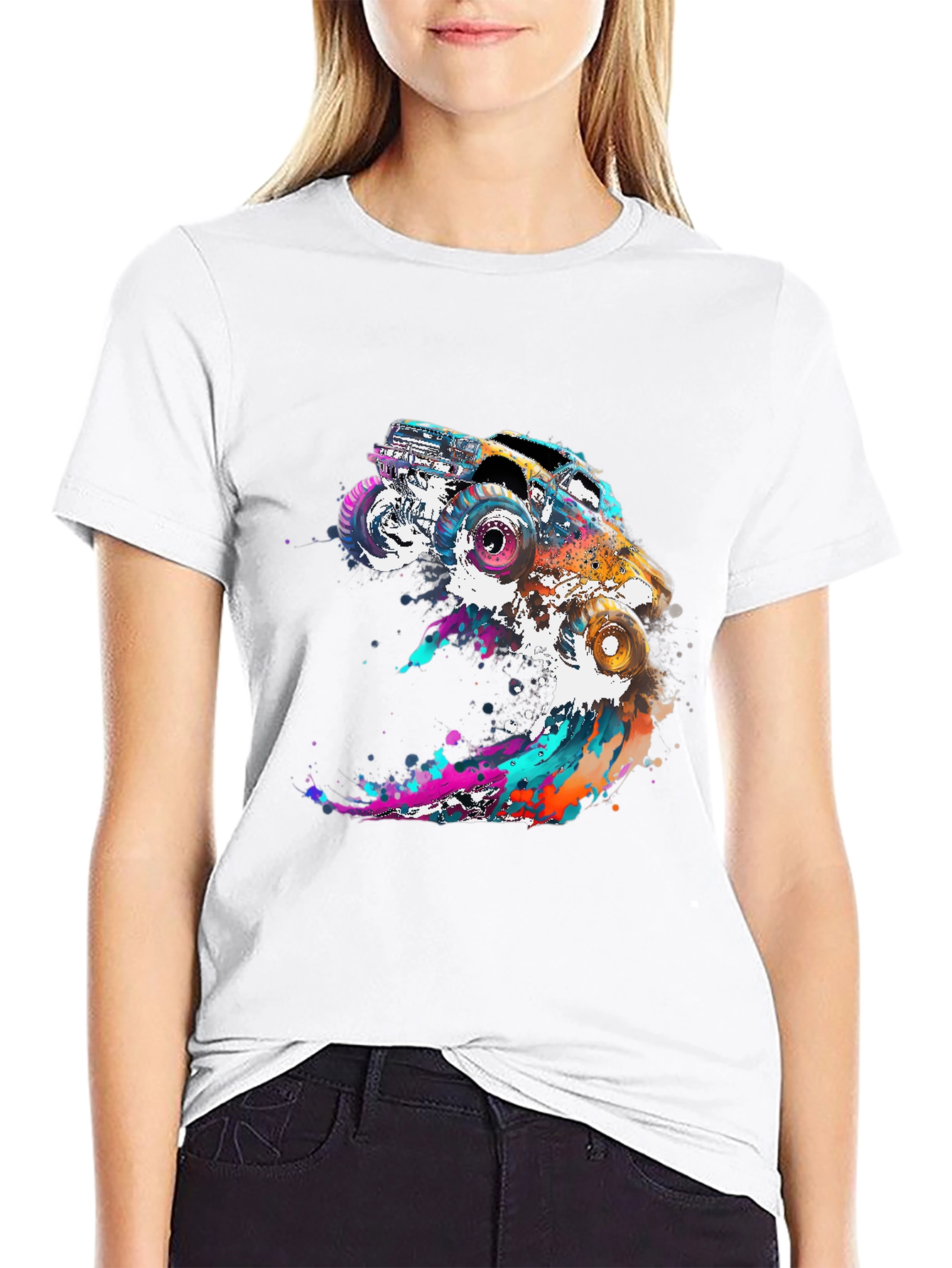 Monster Truck Splash T-Shirt