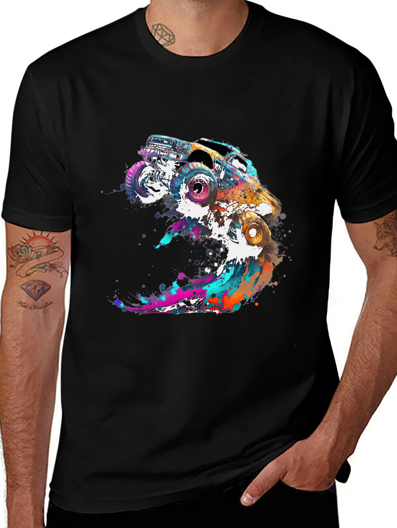 Monster Truck Splash T-Shirt