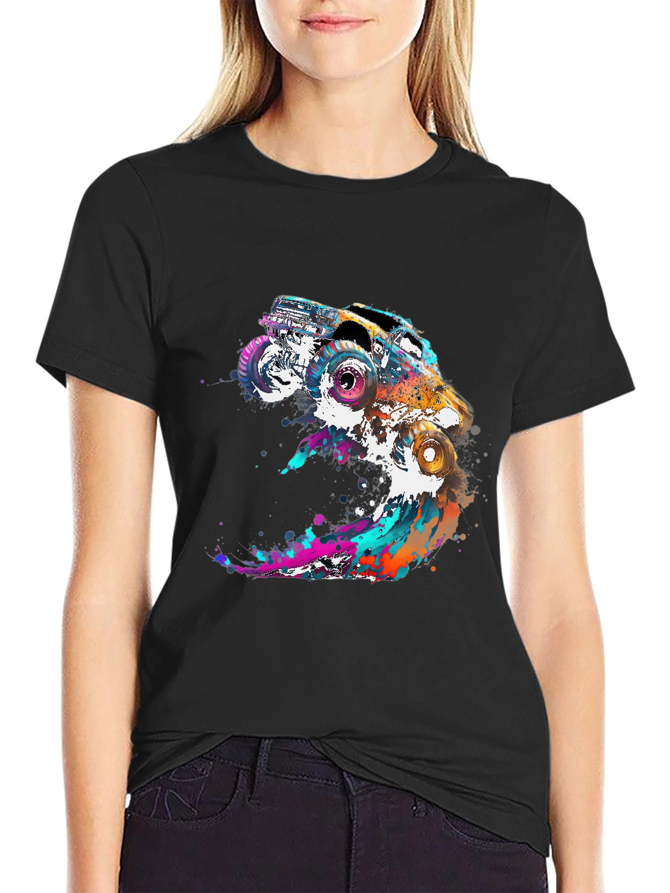 Monster Truck Splash T-Shirt