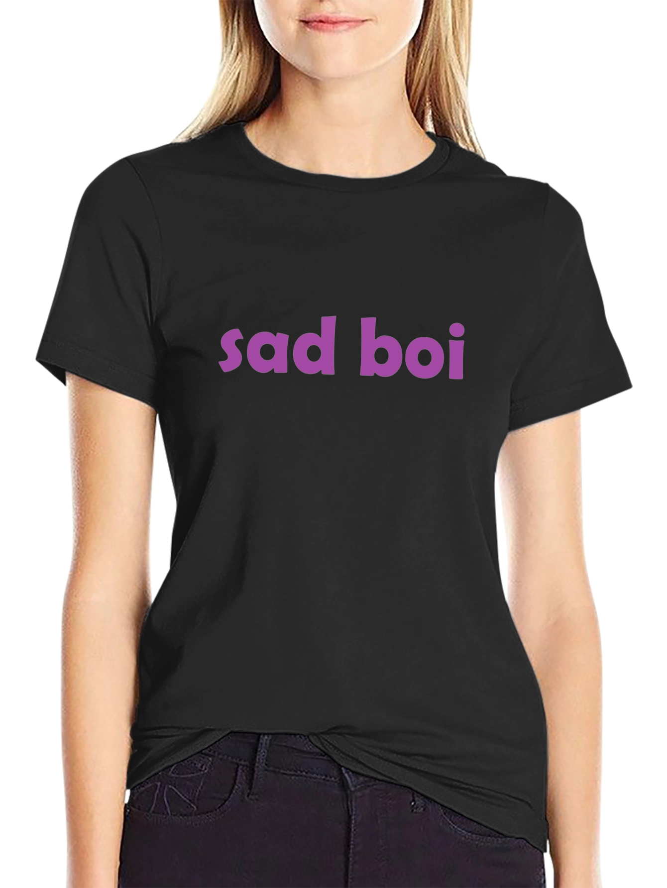 Sad Boi T-Shirt - Trendy Graphic Tee
