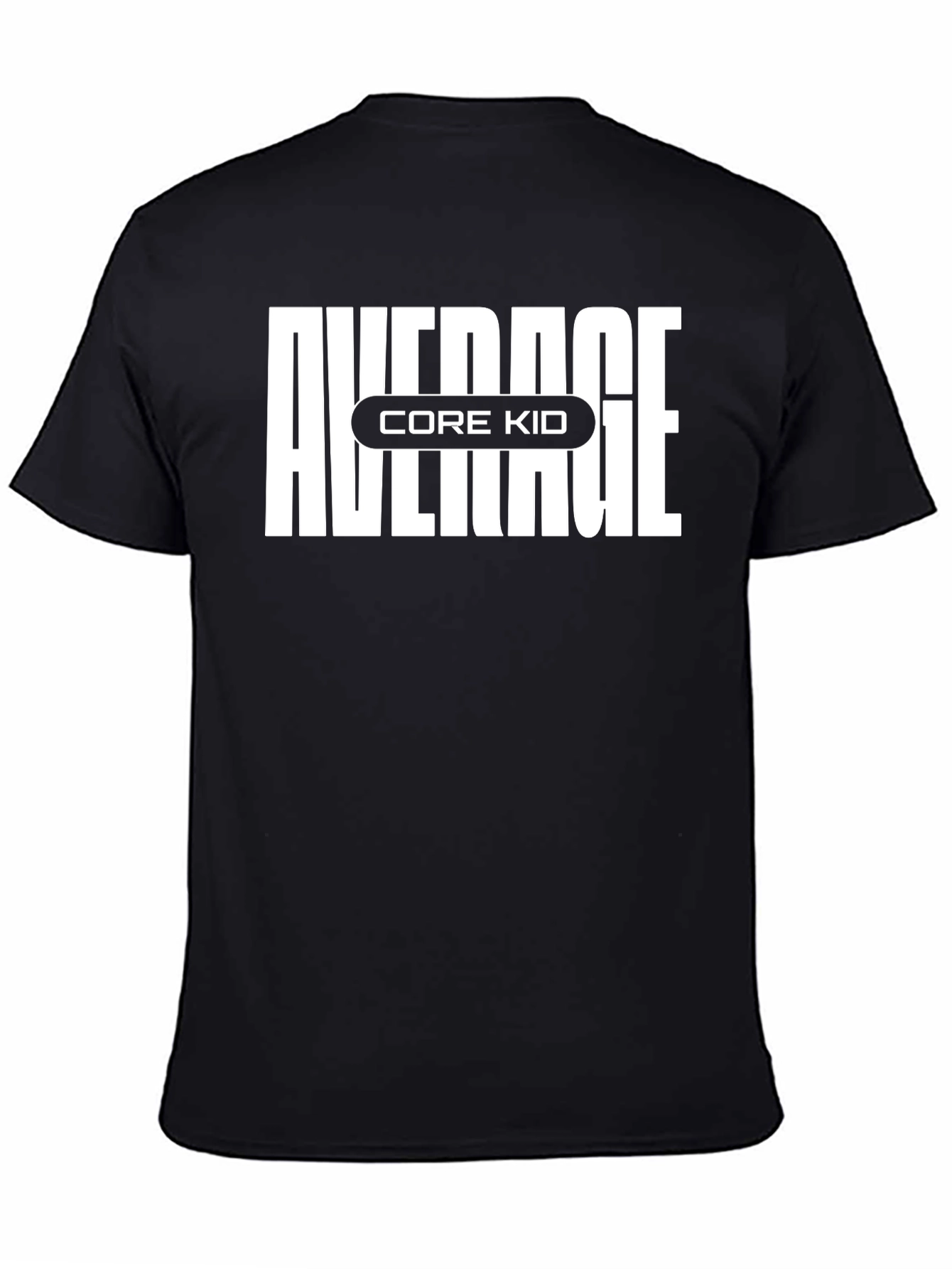 Average Core Kid Black T-Shirt