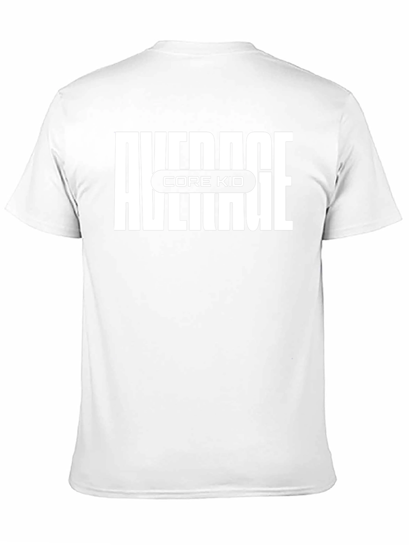 Average Core Kid Black T-Shirt