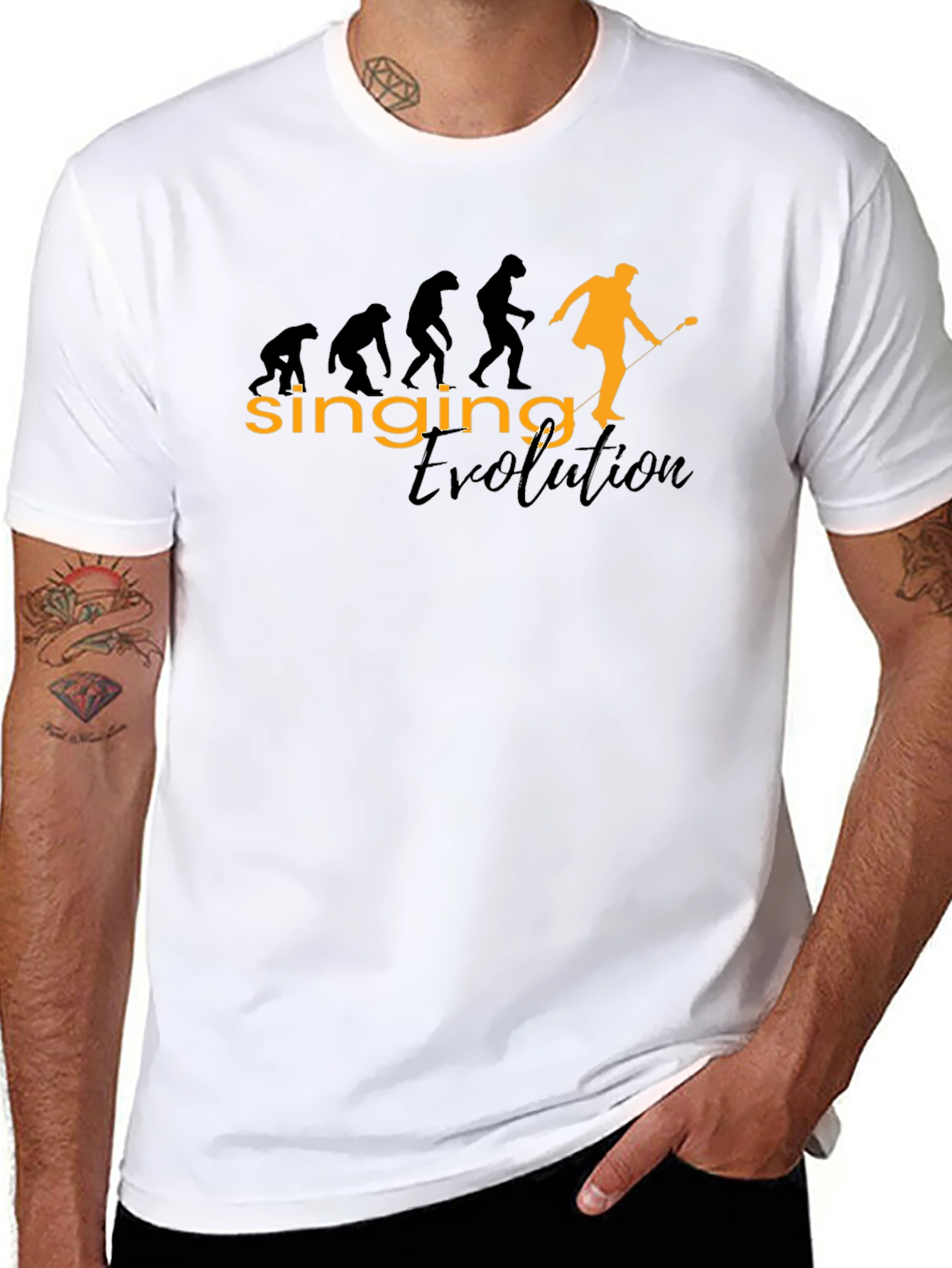 Singing Evolution T-Shirt