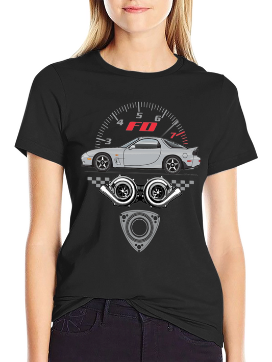Rotary Engine FD RX-7 T-Shirt