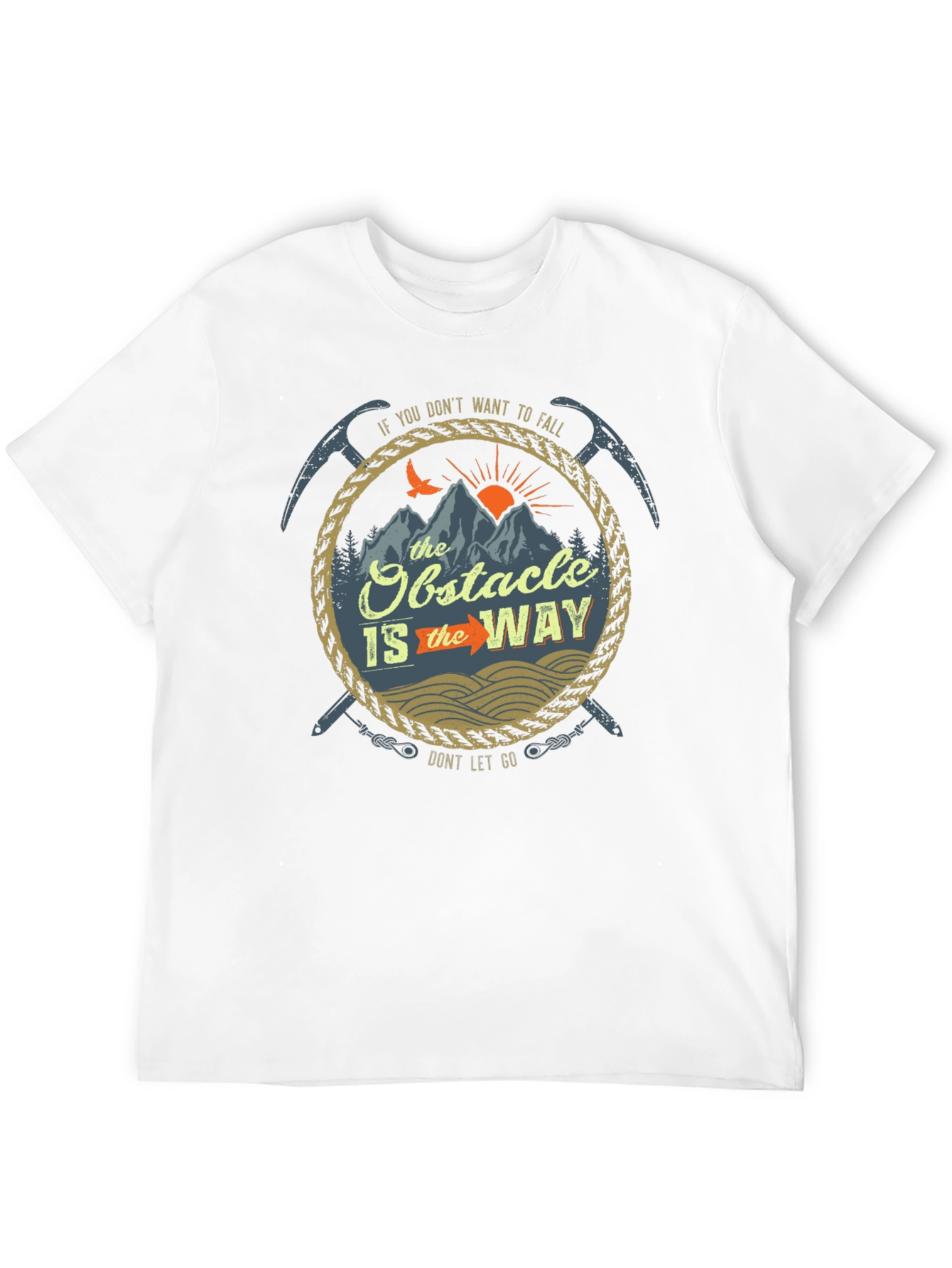 Obstacle is the Way Graphic Tee - Adventure Awaits
