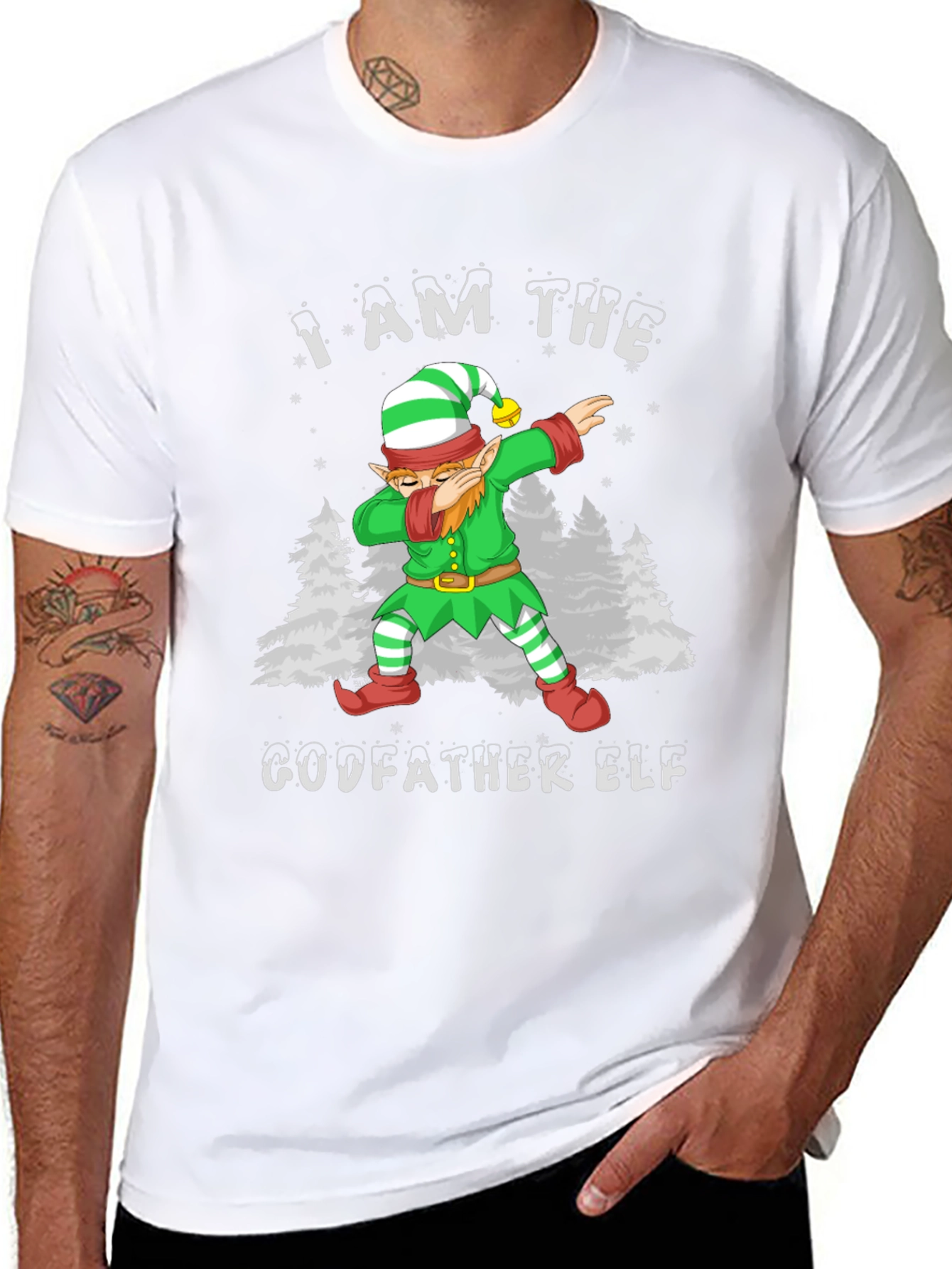 I AM THE GODFATHER ELF T-Shirt