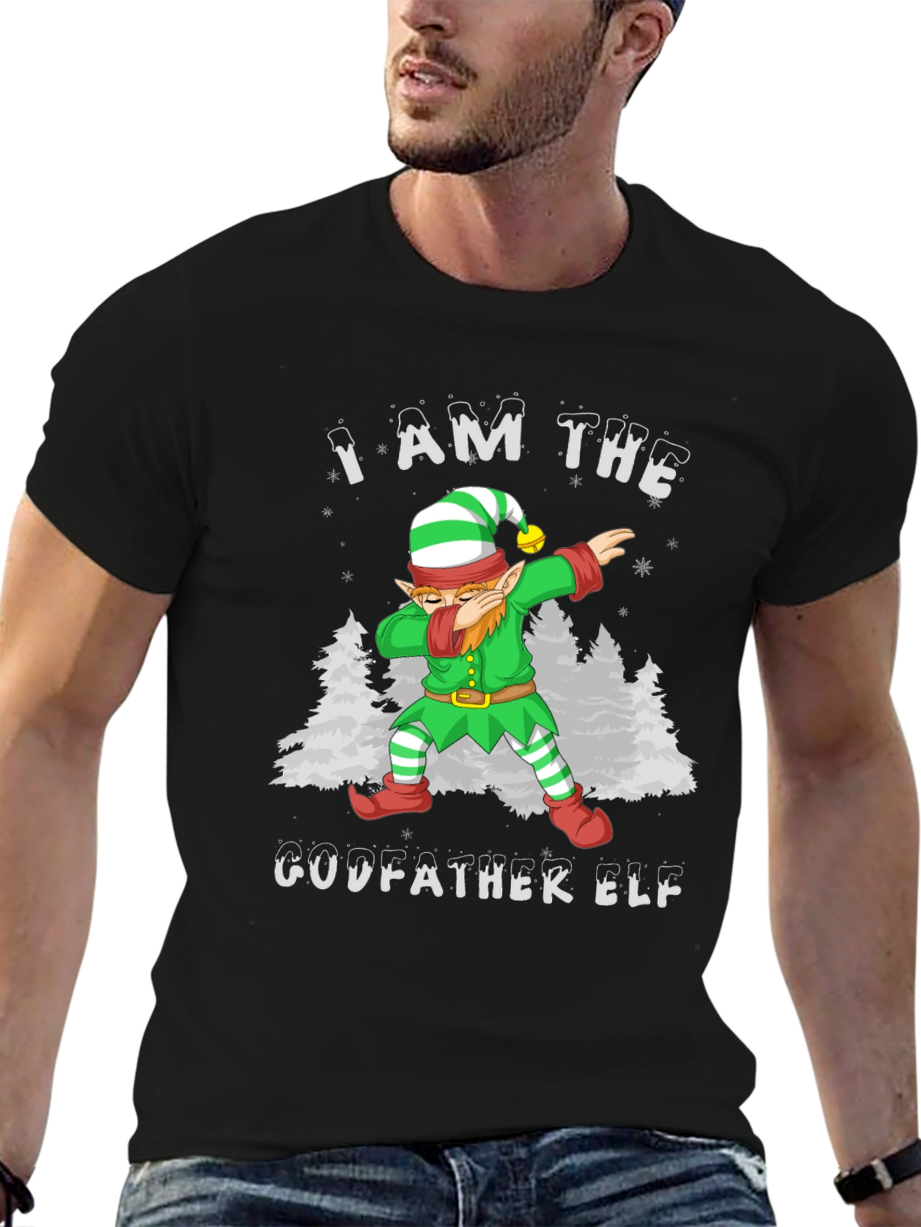 I AM THE GODFATHER ELF T-Shirt