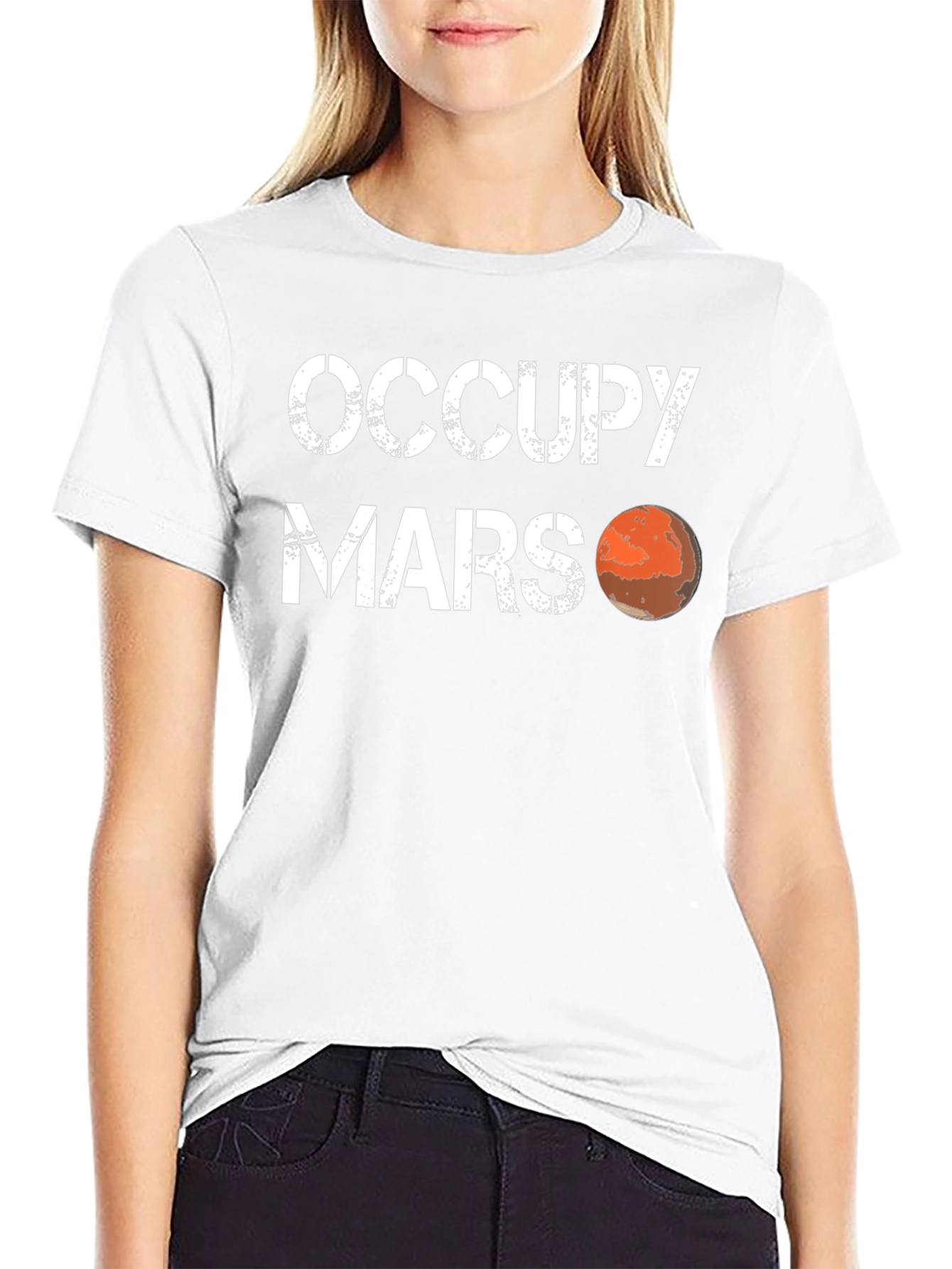 Occupy Mars Graphic T-Shirt