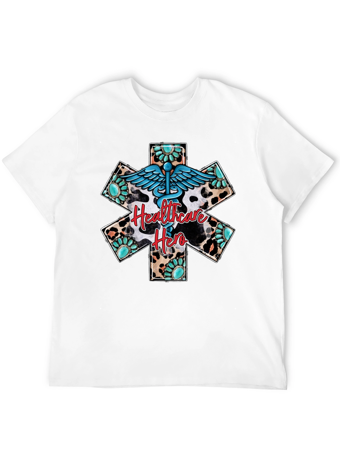 Healthcare Hero Graphic Tee - Western Style