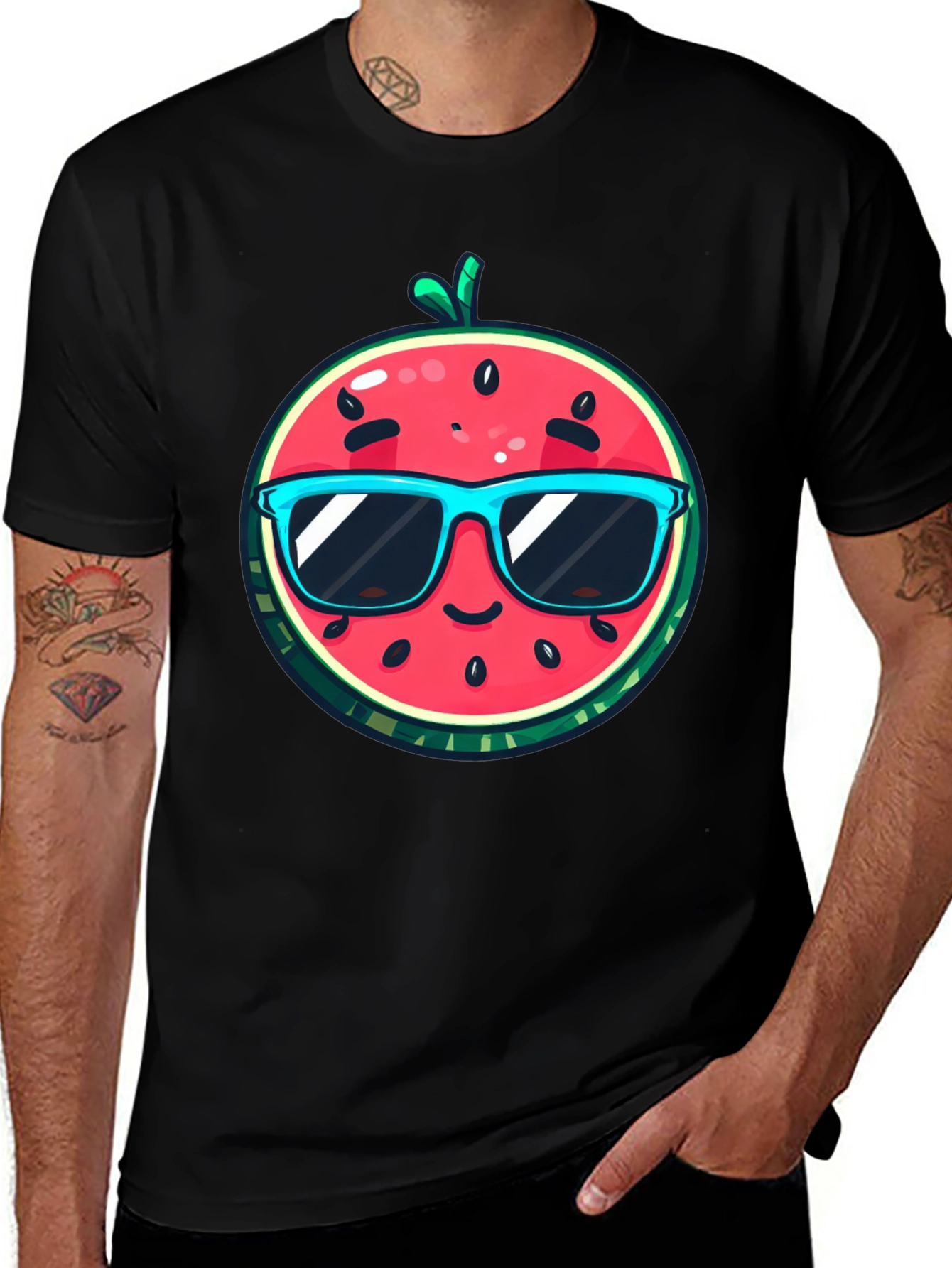 Cool Watermelon Graphic Tee