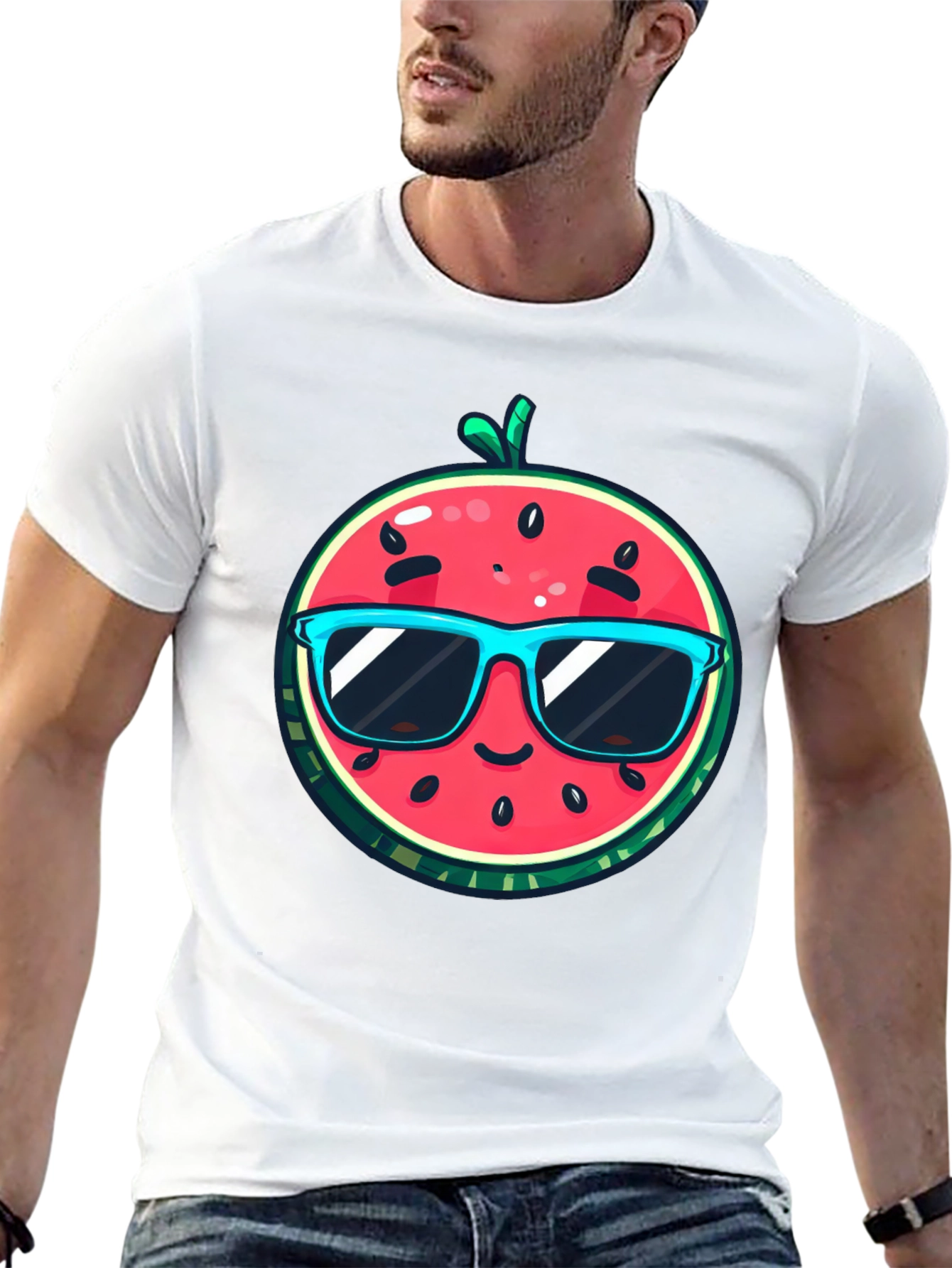 Cool Watermelon Graphic Tee