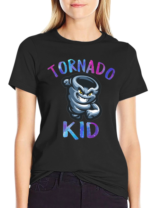 Tornado Kid Graphic T-Shirt Black