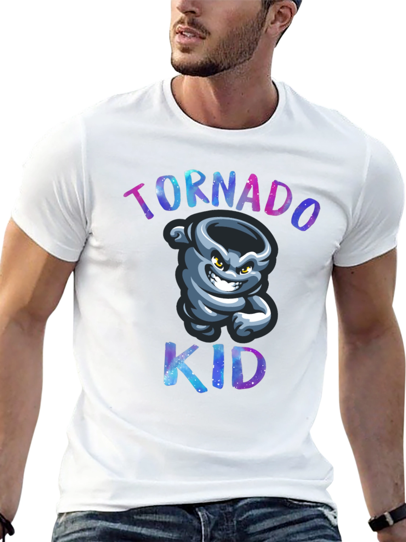 Tornado Kid Graphic T-Shirt Black