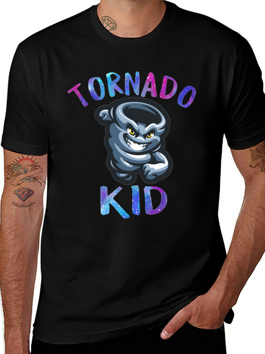 Tornado Kid Graphic T-Shirt Black
