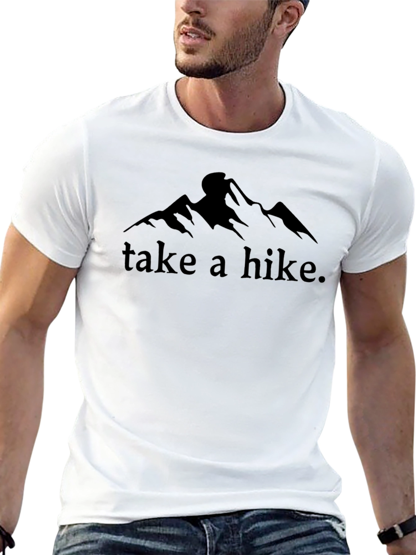 Take a Hike Graphic Tee - Black Mountain Design