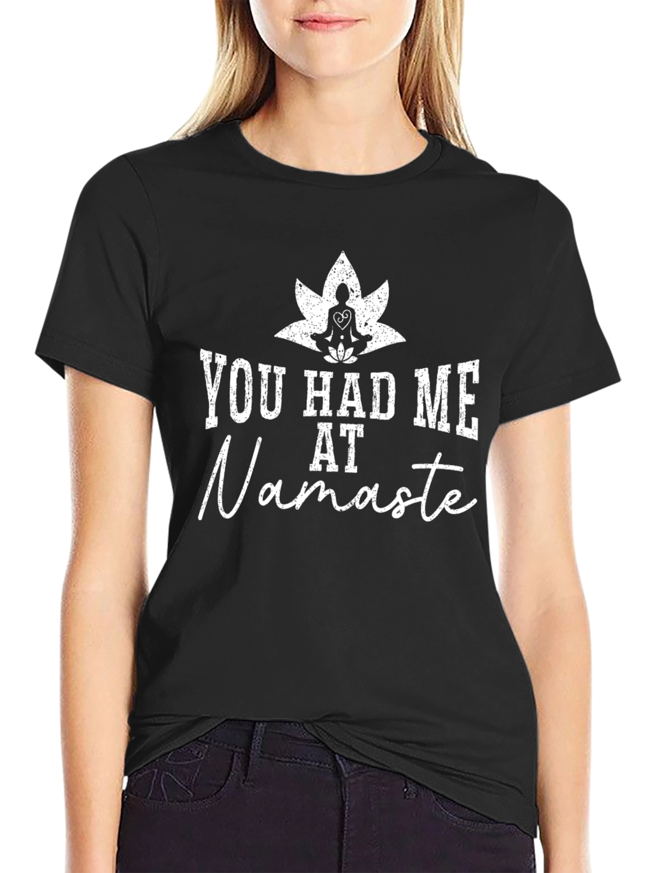 You Had Me At Namaste Graphic Tee