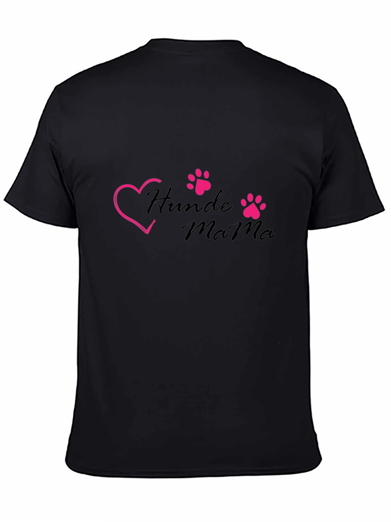 Hunde Mama Black T-Shirt - Dog Mom Pride