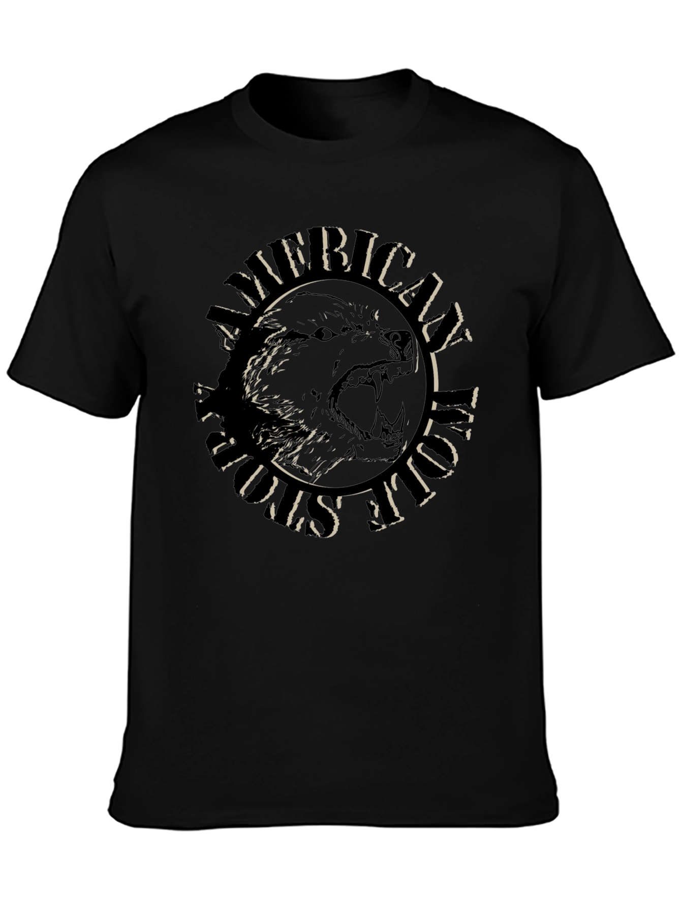 American Wolf T-Shirt - Fierce Design