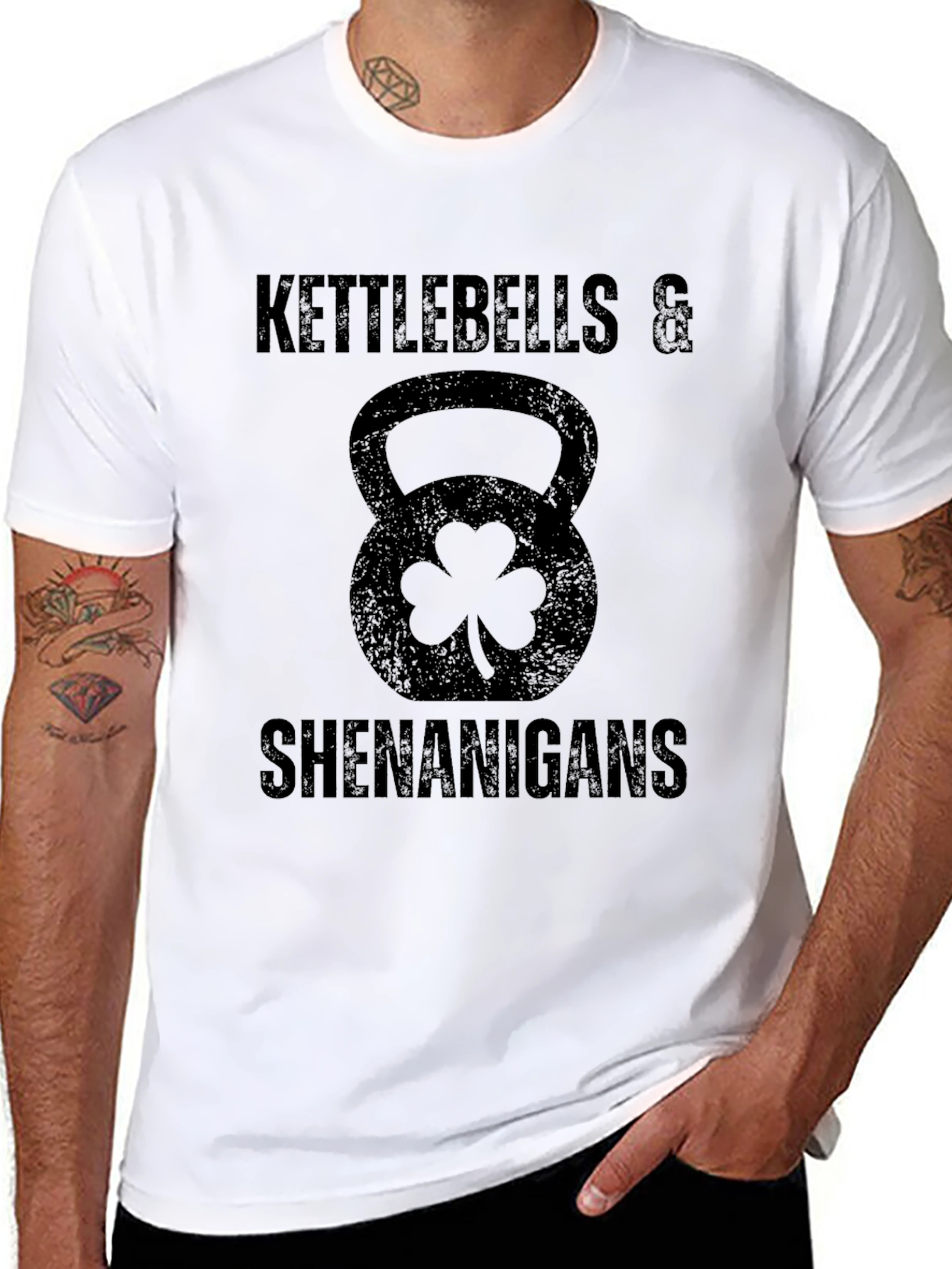 Kettlebells & Shenanigans Black T-Shirt