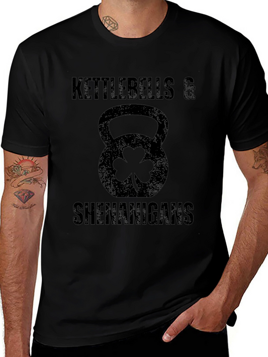 Kettlebells & Shenanigans Black T-Shirt