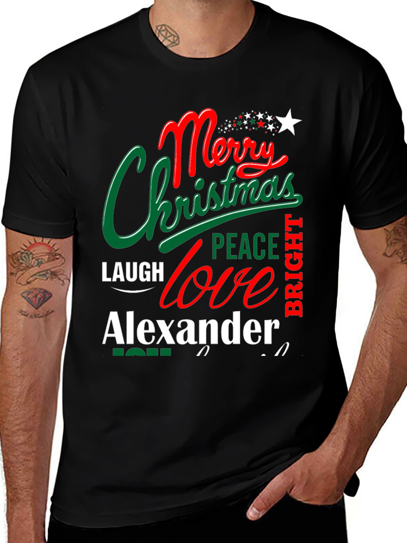 Festive Christmas Alexander T-Shirt