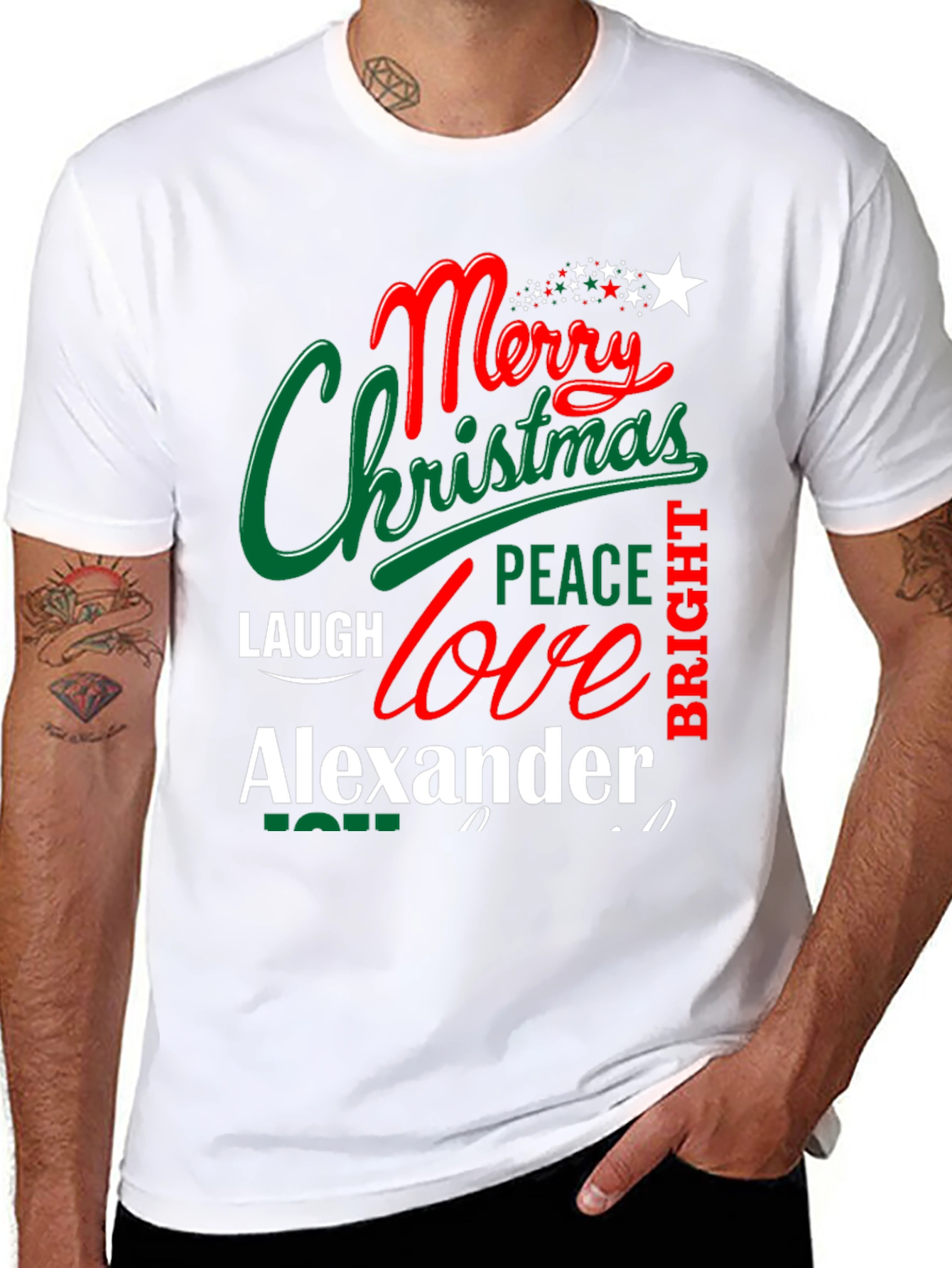 Festive Christmas Alexander T-Shirt
