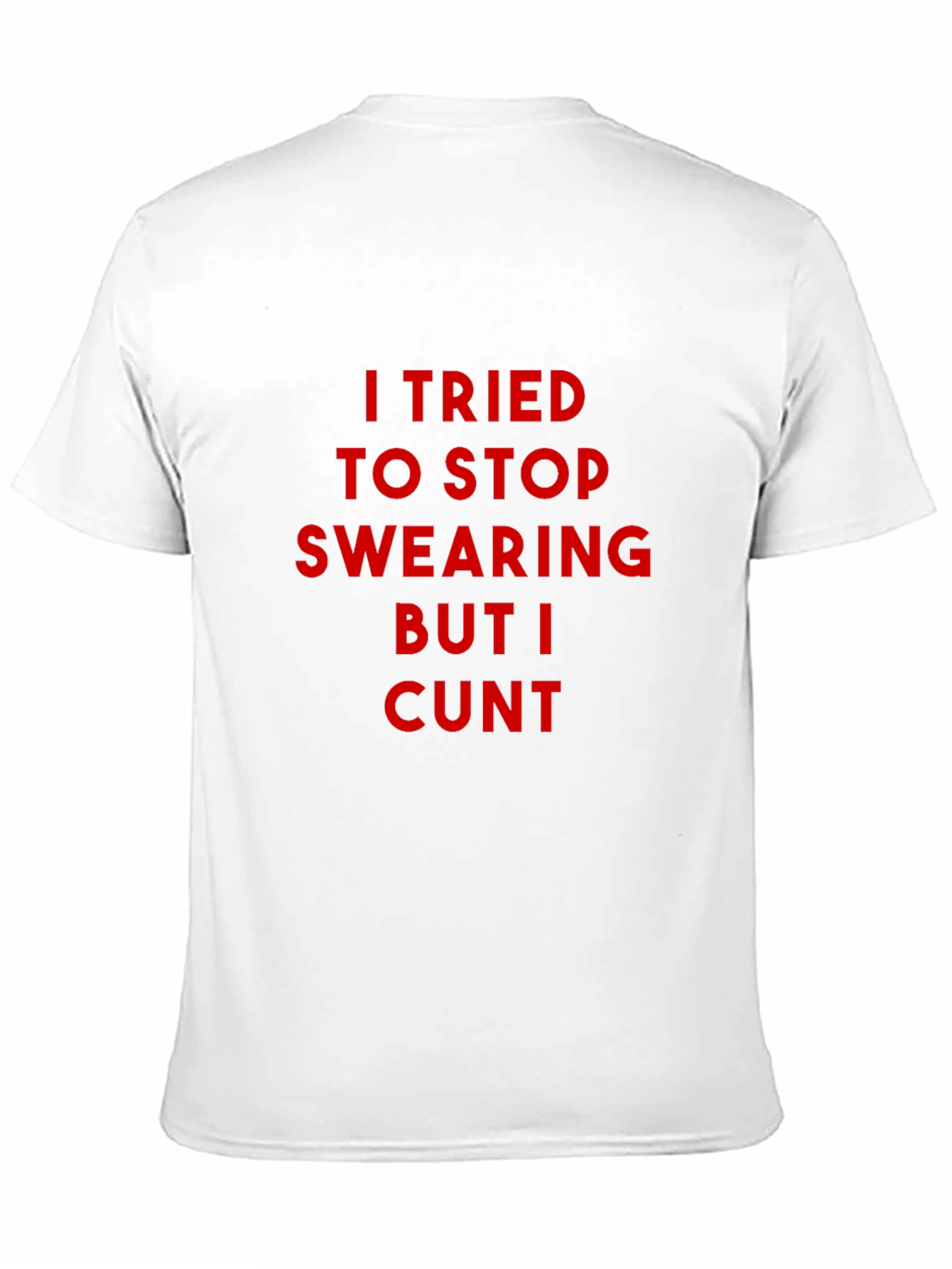 Funny Graphic Tee - I Tried to Stop Swearing