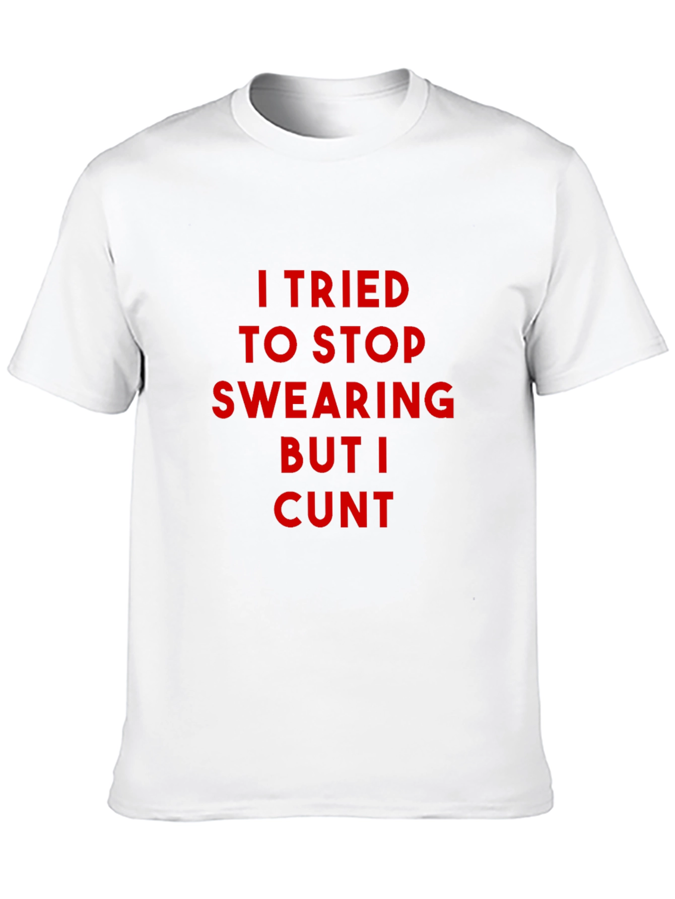 Funny Graphic Tee - I Tried to Stop Swearing
