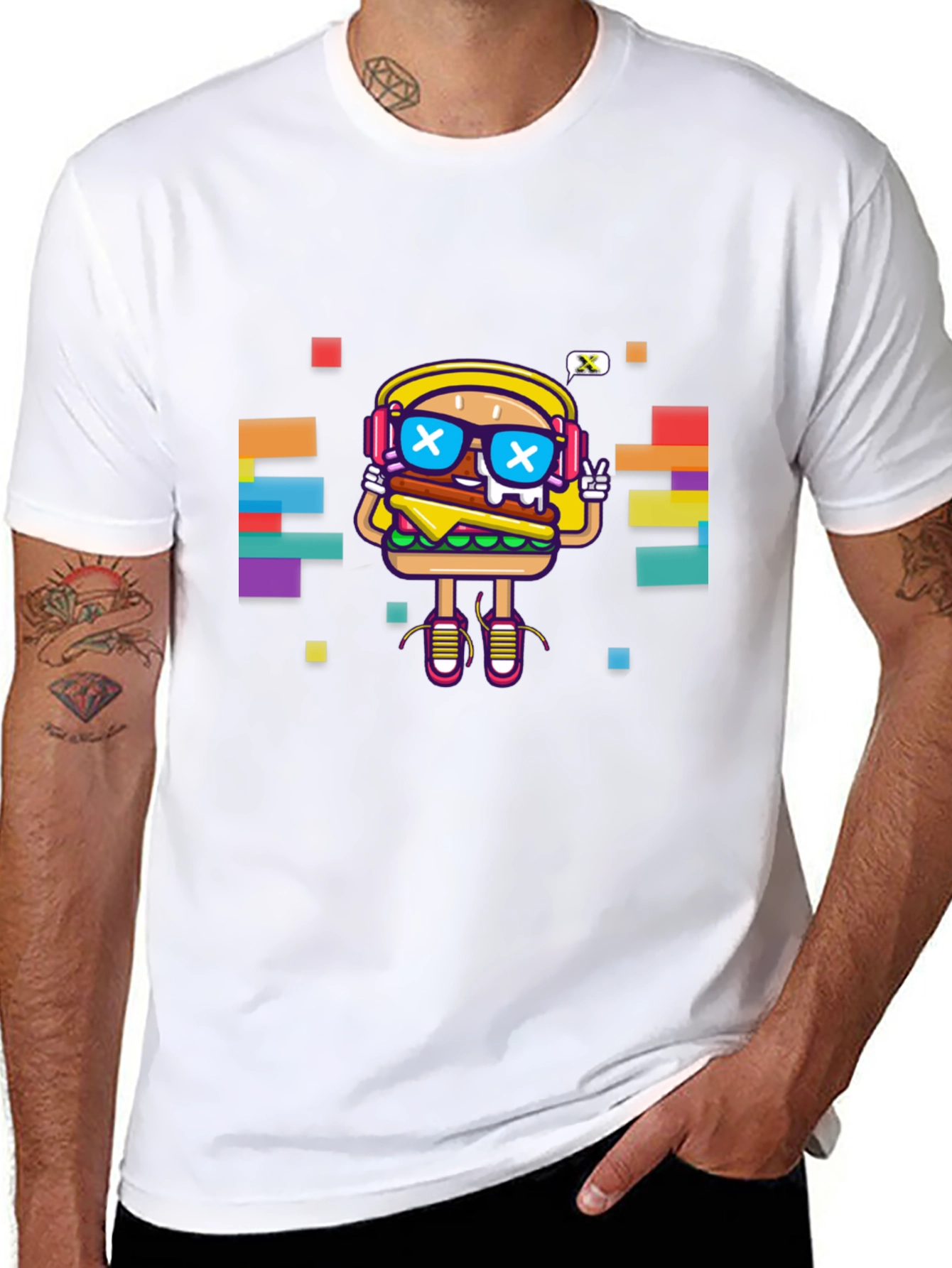 Cool Burger Graphic Tee - Unisex