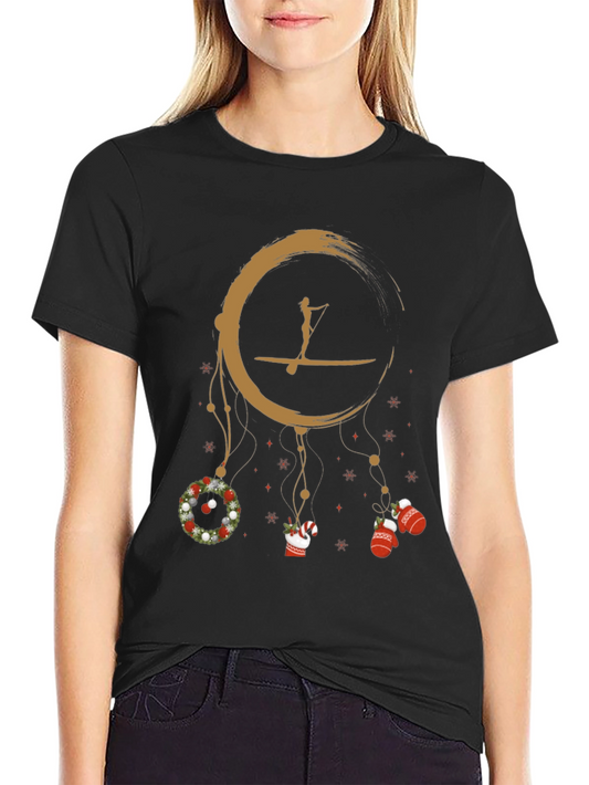 Paddleboard Christmas Dream Catcher T-Shirt