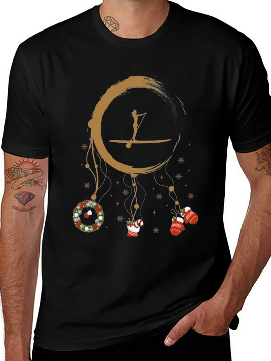 Paddleboard Christmas Dream Catcher T-Shirt