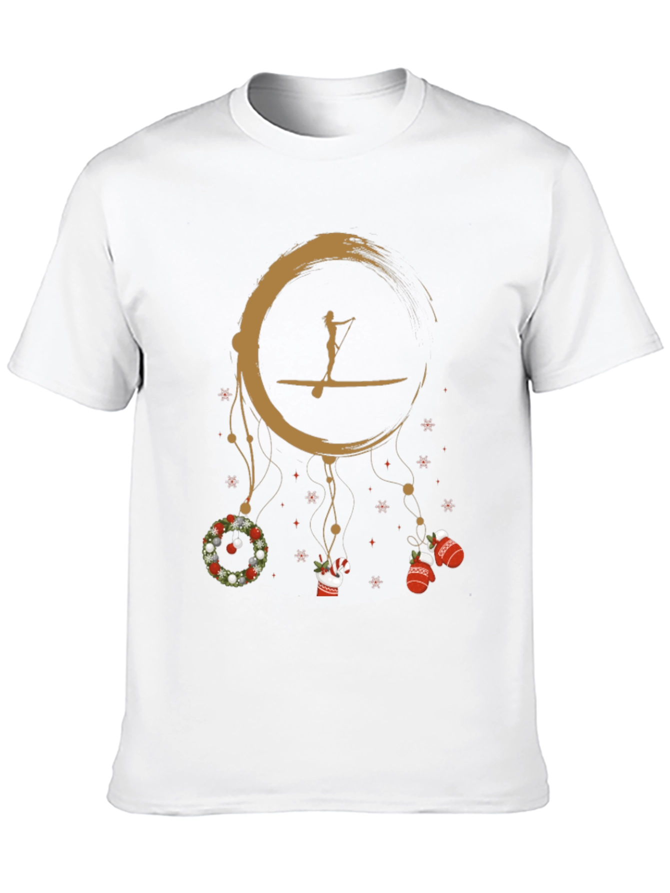 Paddleboard Christmas Dream Catcher T-Shirt