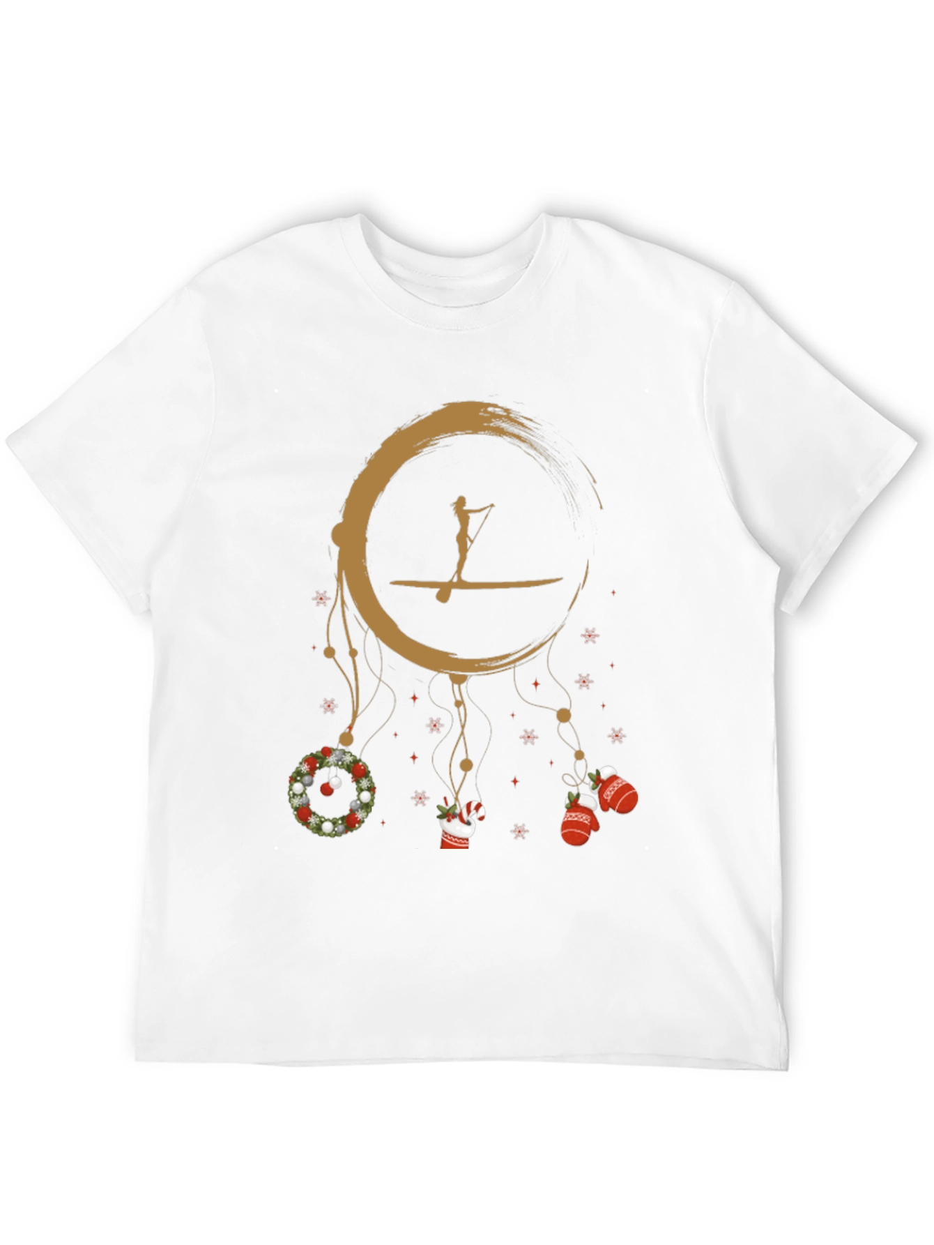 Paddleboard Christmas Dream Catcher T-Shirt