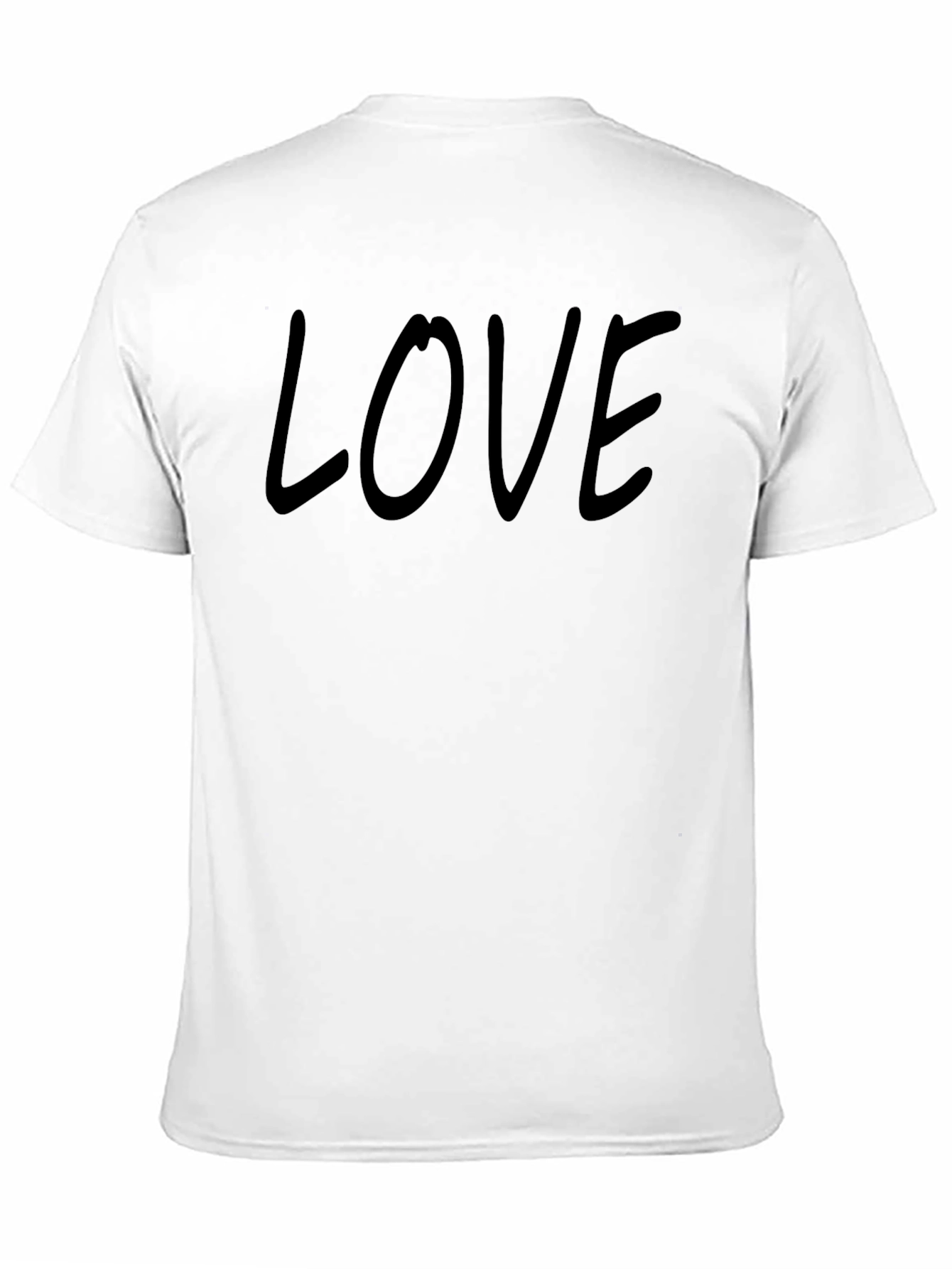 Love Graphic Black T-Shirt Casual Stylish Top