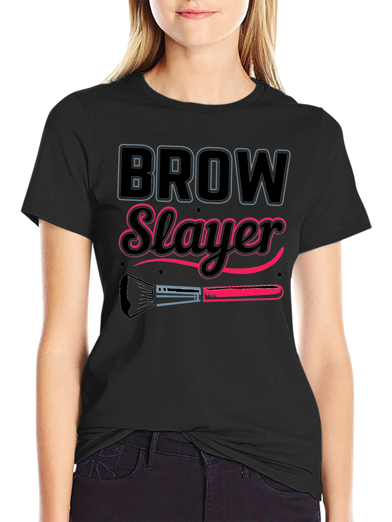Brow Slayer T-Shirt - Makeup Artist Tee