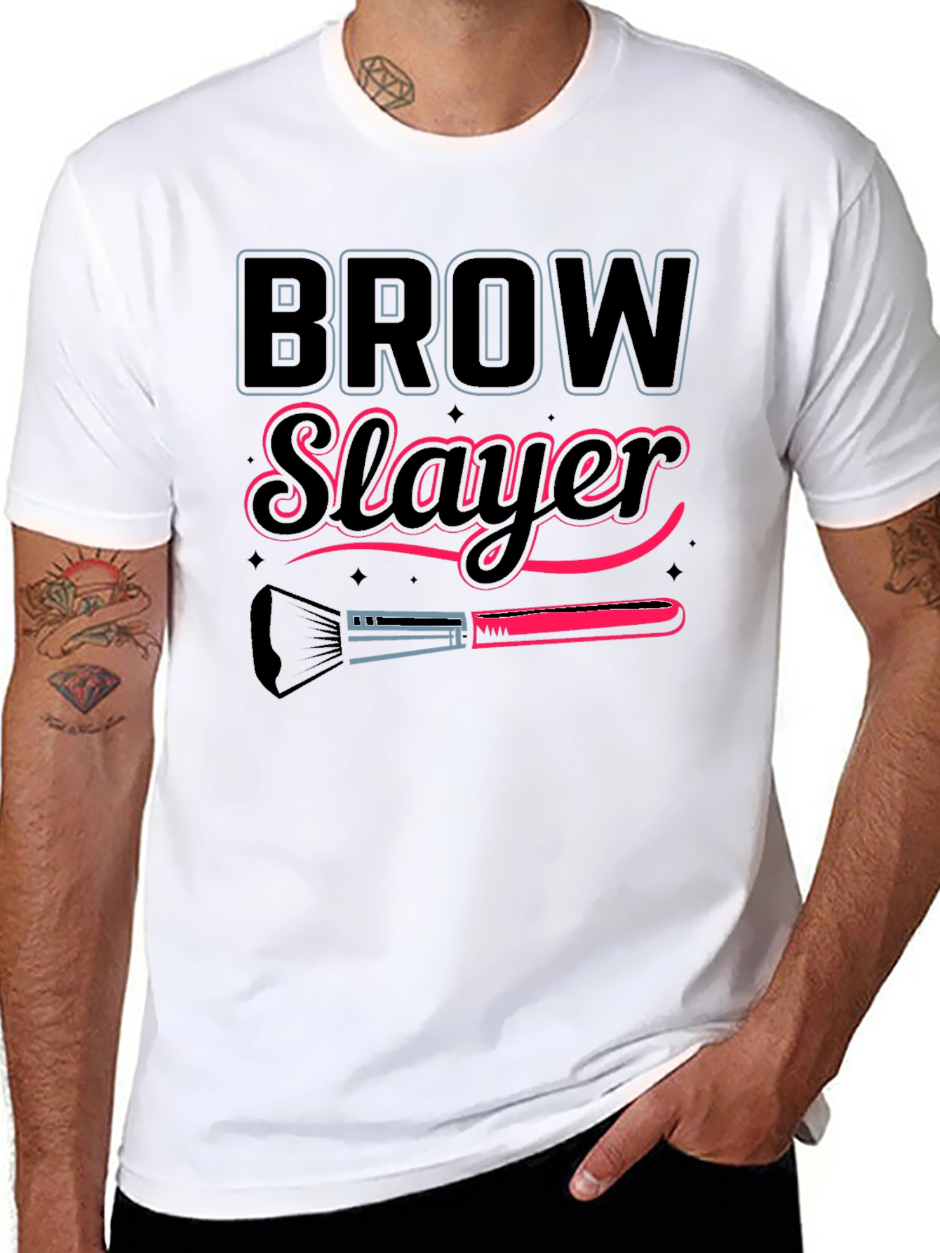 Brow Slayer T-Shirt - Makeup Artist Tee