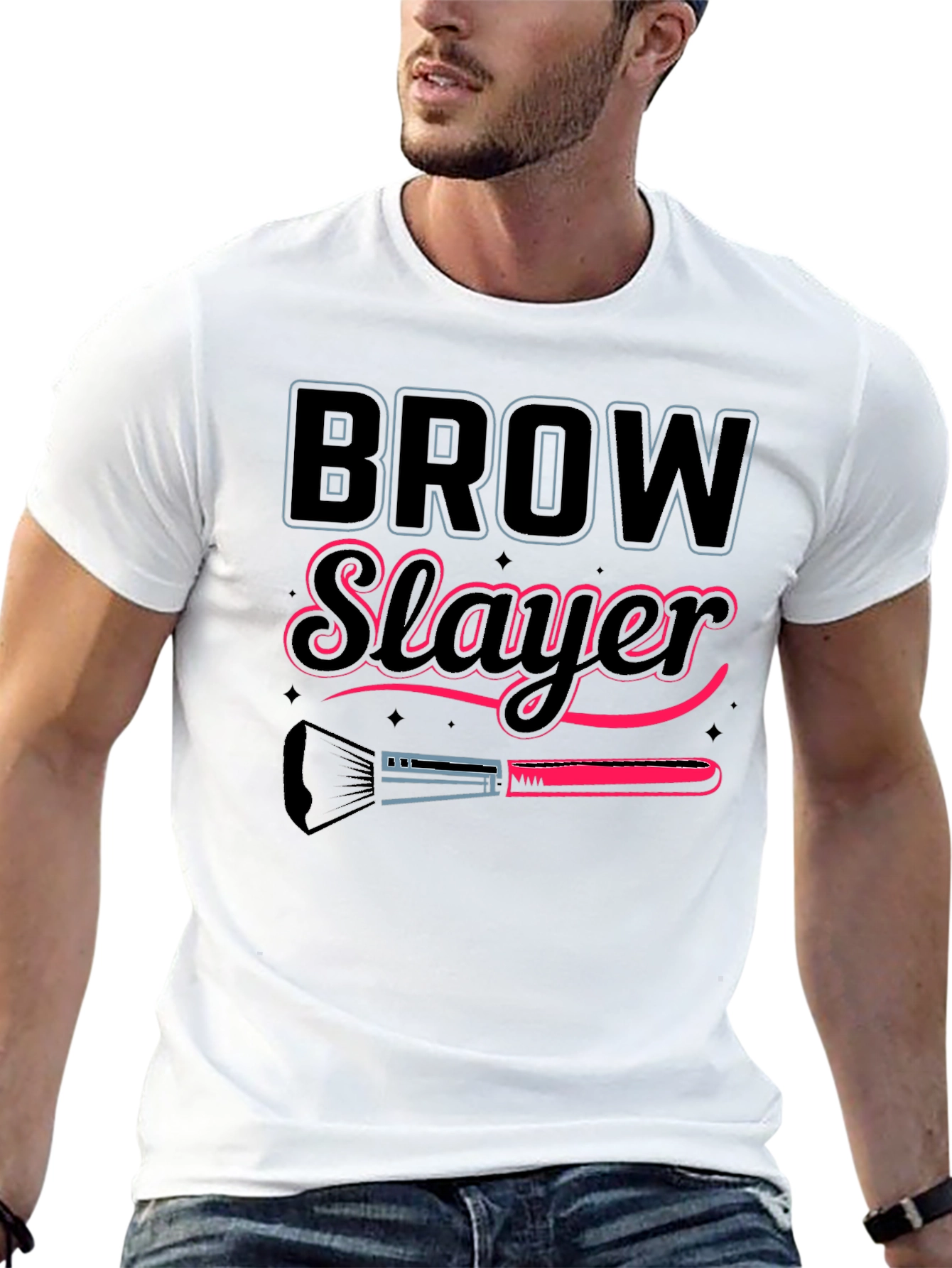 Brow Slayer T-Shirt - Makeup Artist Tee