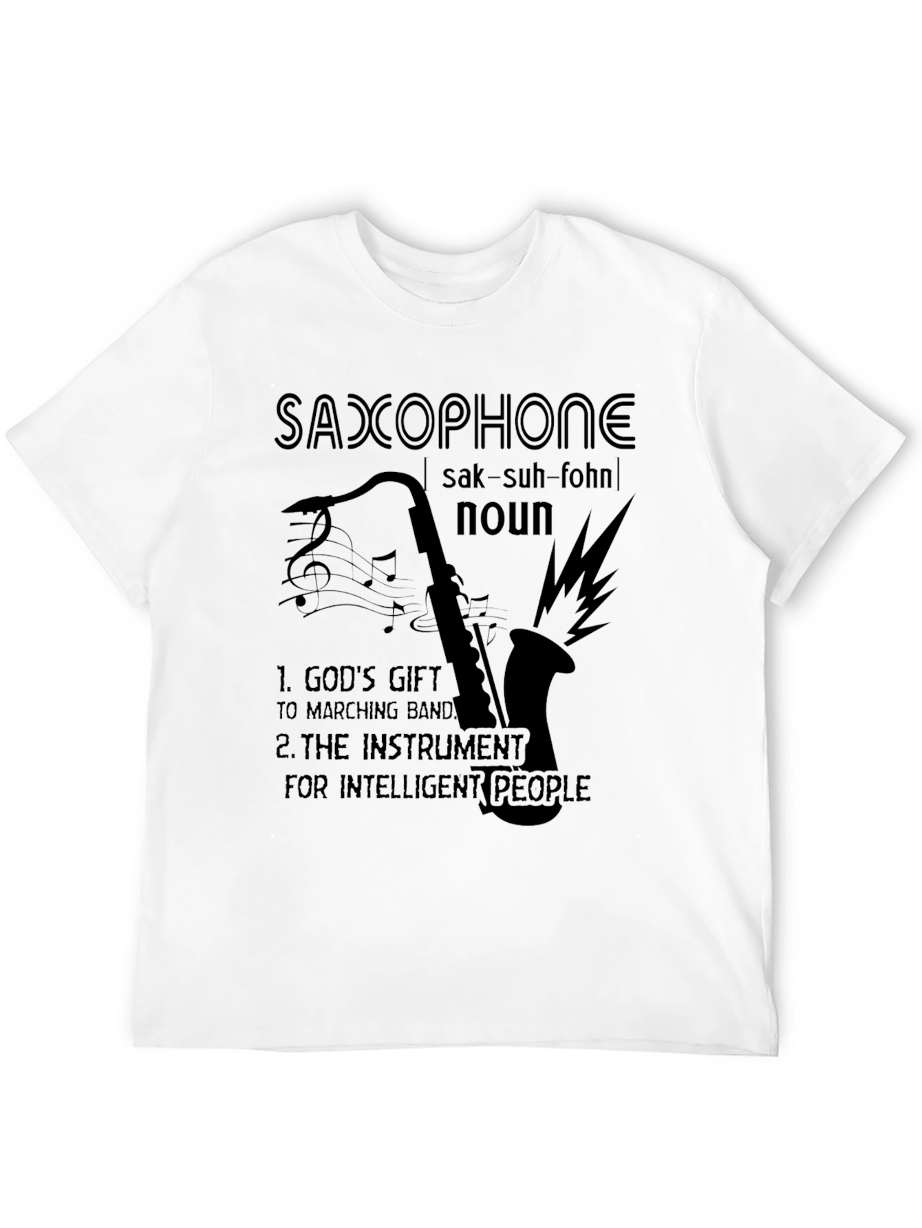 Saxophone Definition T-Shirt - Musician Gift