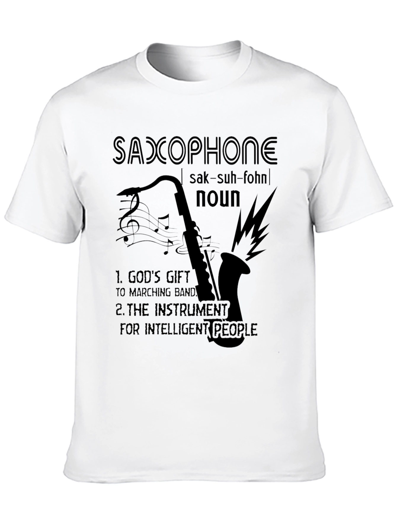 Saxophone Definition T-Shirt - Musician Gift