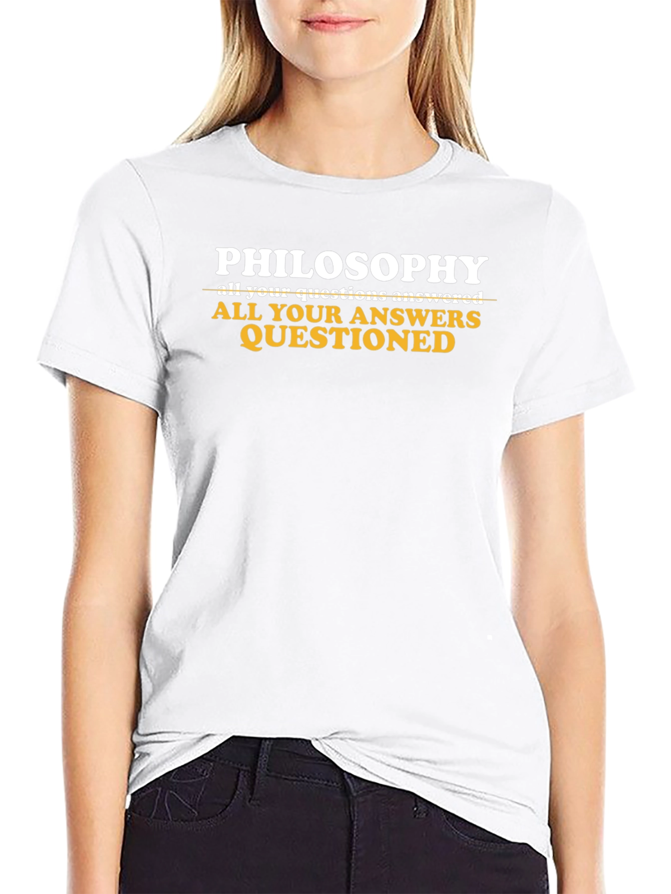Philosophy All Answers Questioned Funny T-Shirt